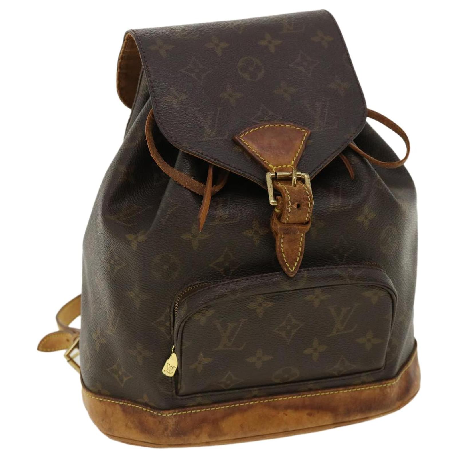 Louis Vuitton Monogram Canvas Montsouris MM Backpack Louis Vuitton