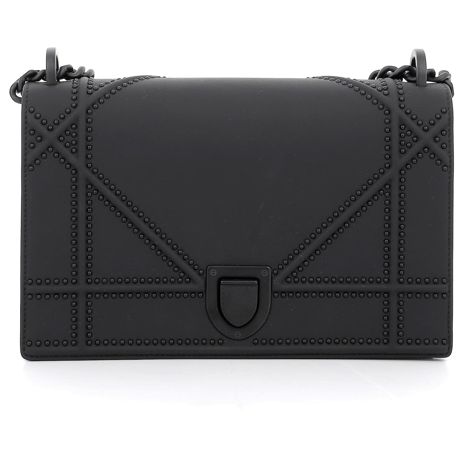 Dior Diorama Cuir Noir ref.758039 - Joli Closet