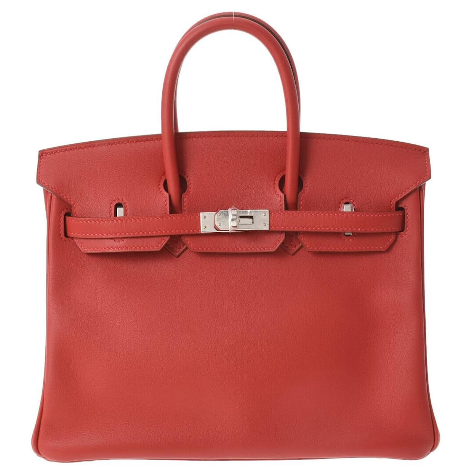 Hermès Birkin 25 Red Leather ref.758041 Joli Closet