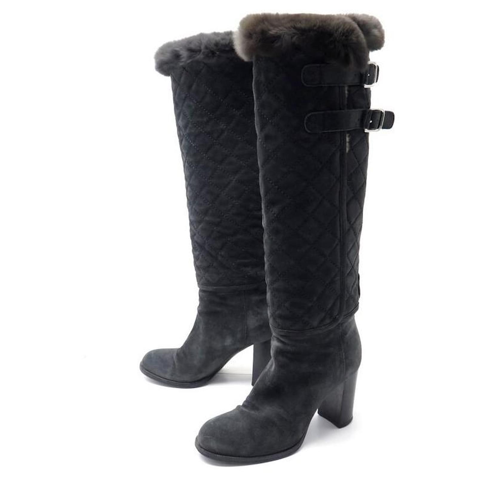 Chanel boots 37.5 Clearance