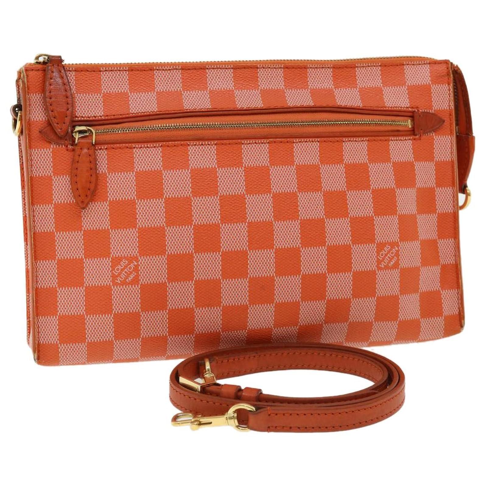 LOUIS VUITTON Damier color module Clutch Bag Pimon N41312 LV Auth