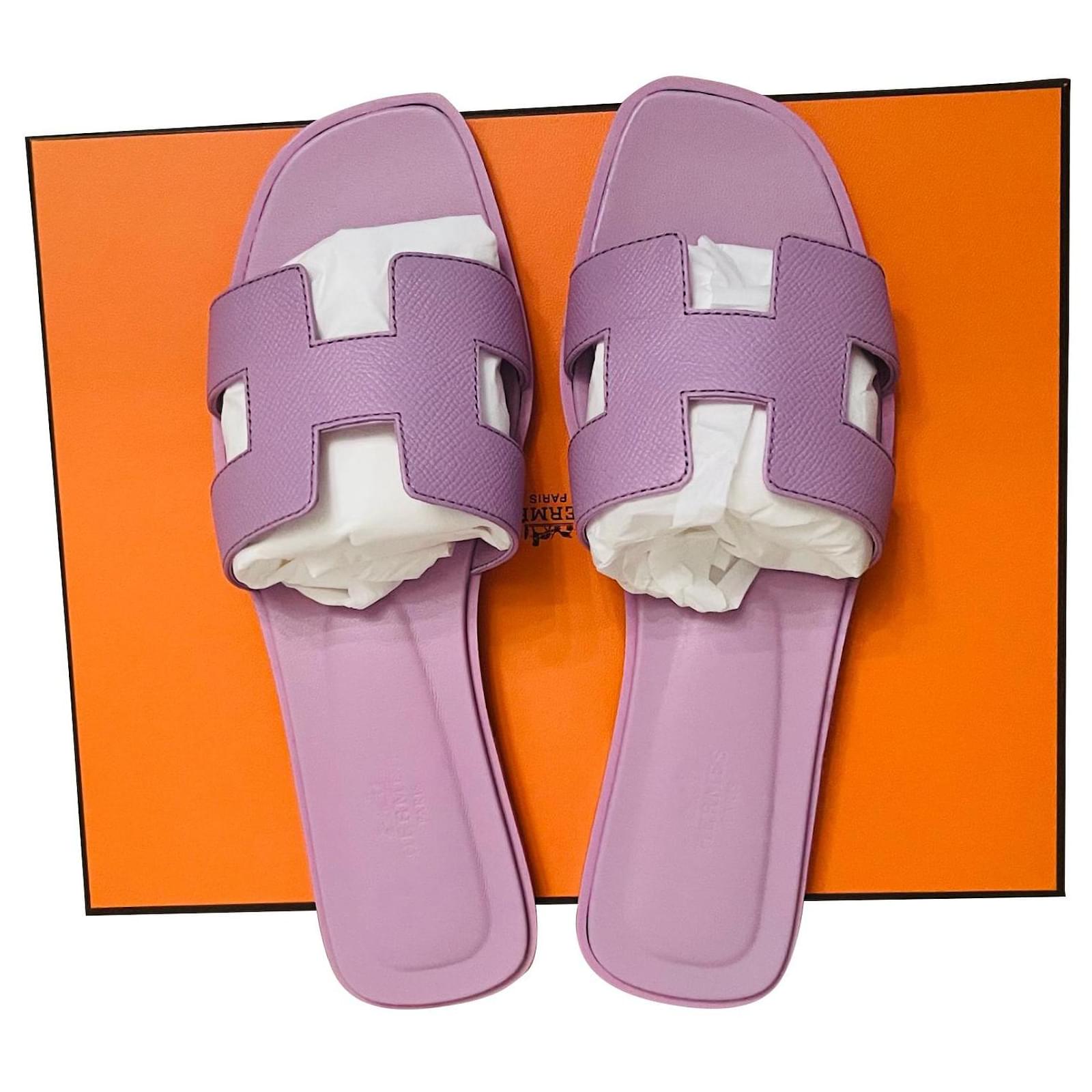 Hermès Lizard Oran Slide Sandals  Sandals, Hermes oran sandals, Women's  shoes sandals
