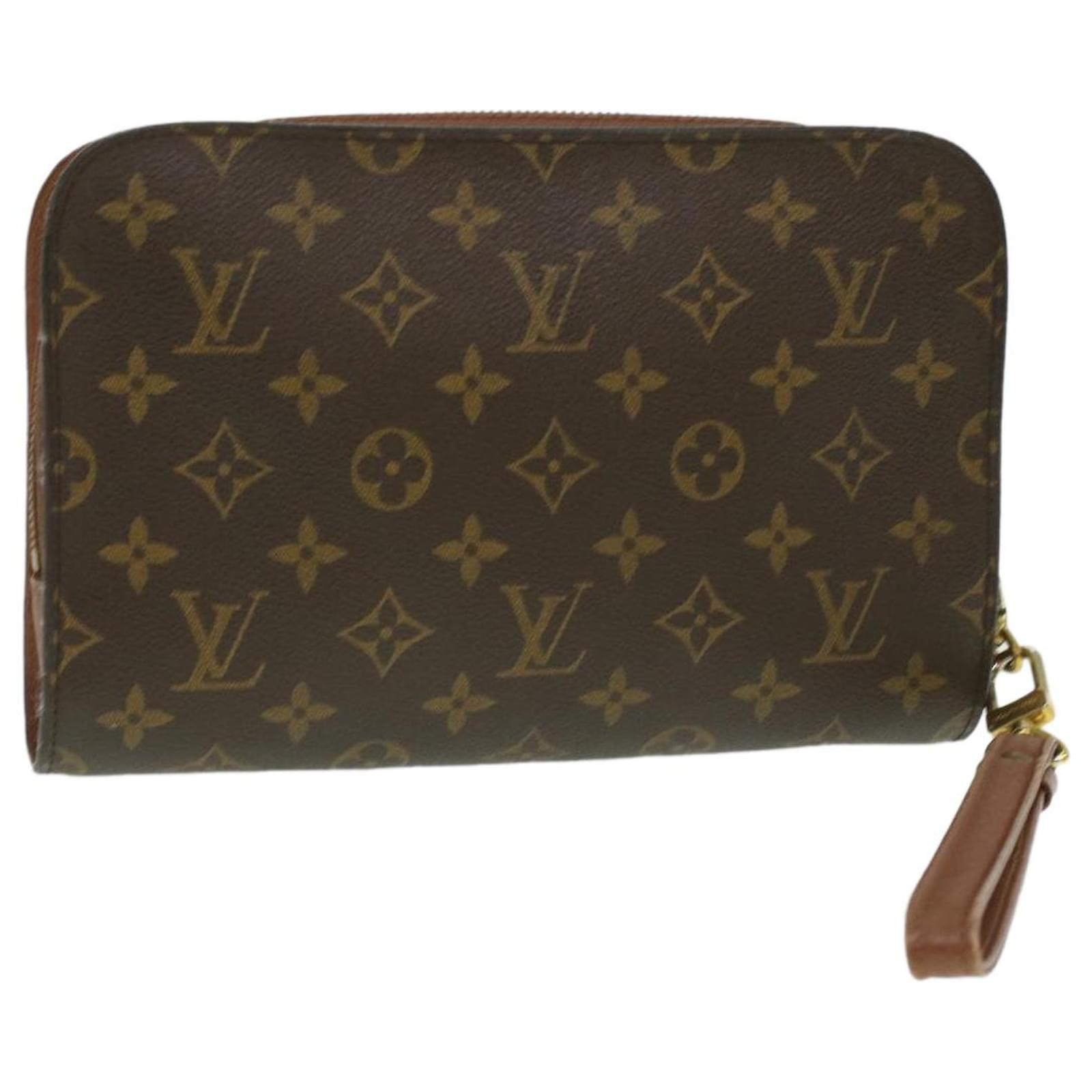 Authentic Louis Vuitton Monogram Orsay Clutch Bag #11676 - Organic