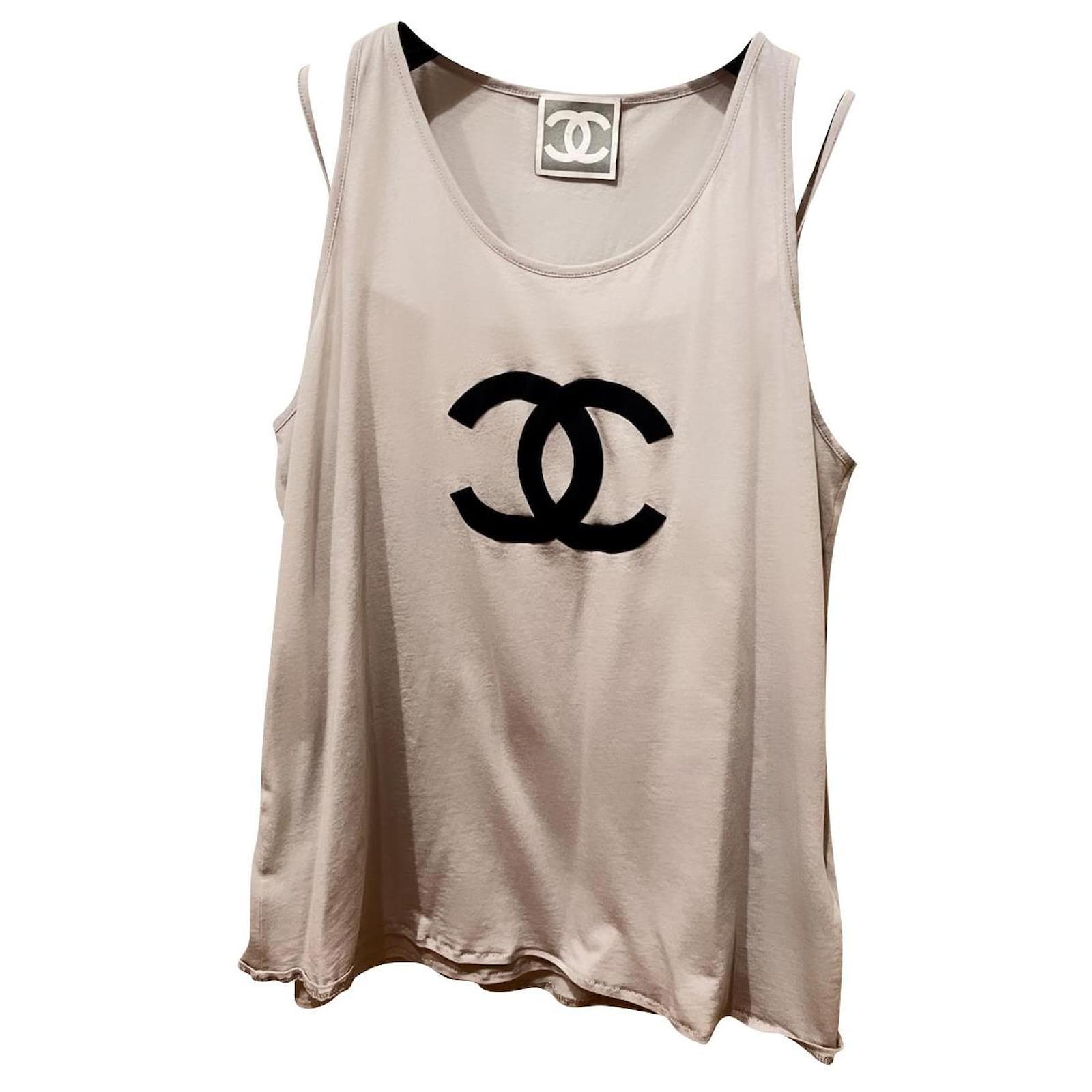 Chanel Tops Grey Cotton ref.760810 - Joli Closet