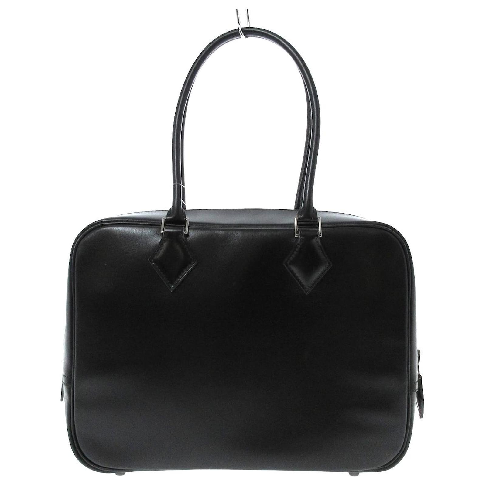 Hermès Plume Black Leather ref.761569 - Joli Closet