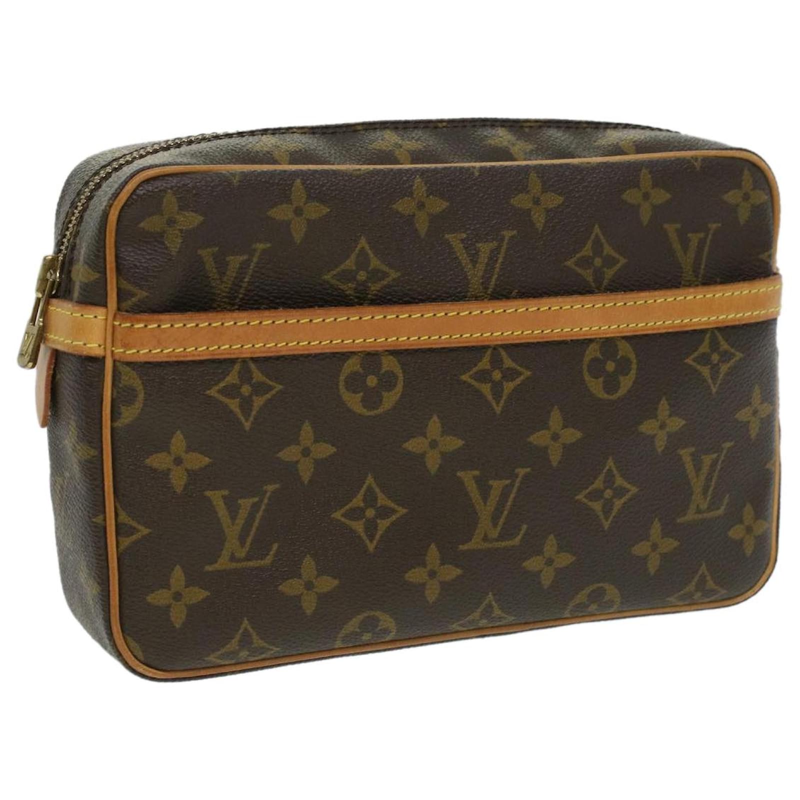 Louis Vuitton Monogram Compiegne 23 Clutch Bag M51847 LV Auth