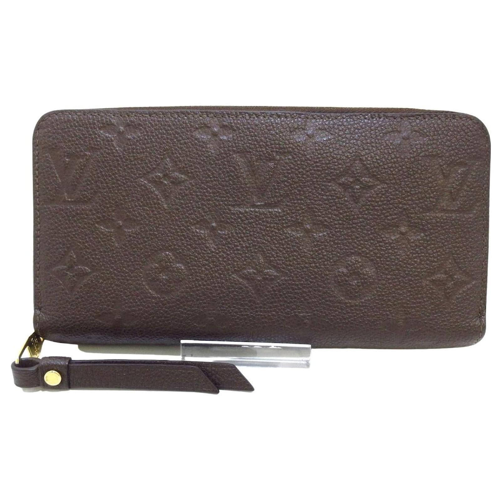 Louis Vuitton LV Zippy wallet new Brown Leather ref.227830 - Joli Closet