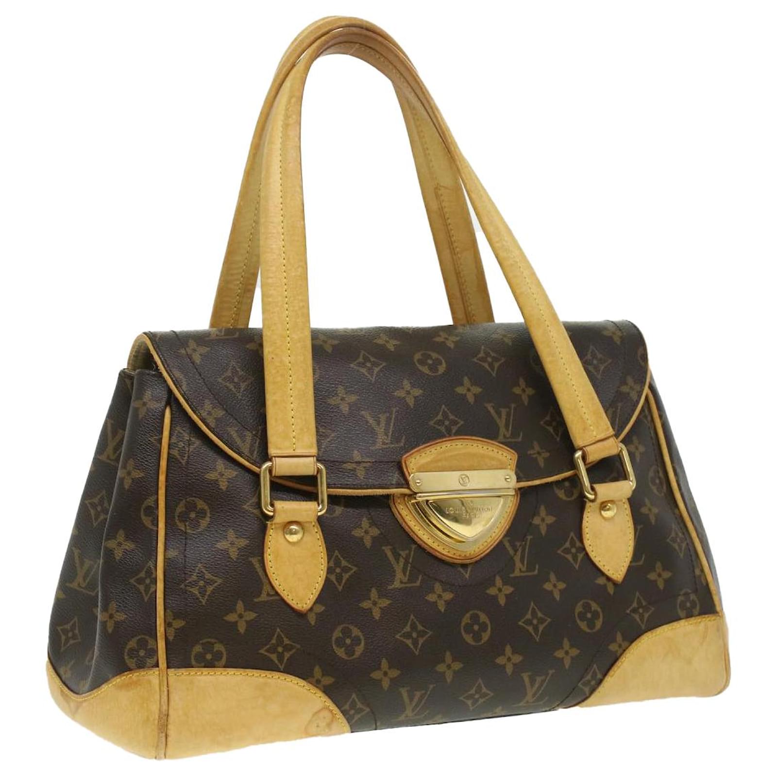 Authentic Louis Vuitton Monogram Beverly GM Shoulder Handbag M40120