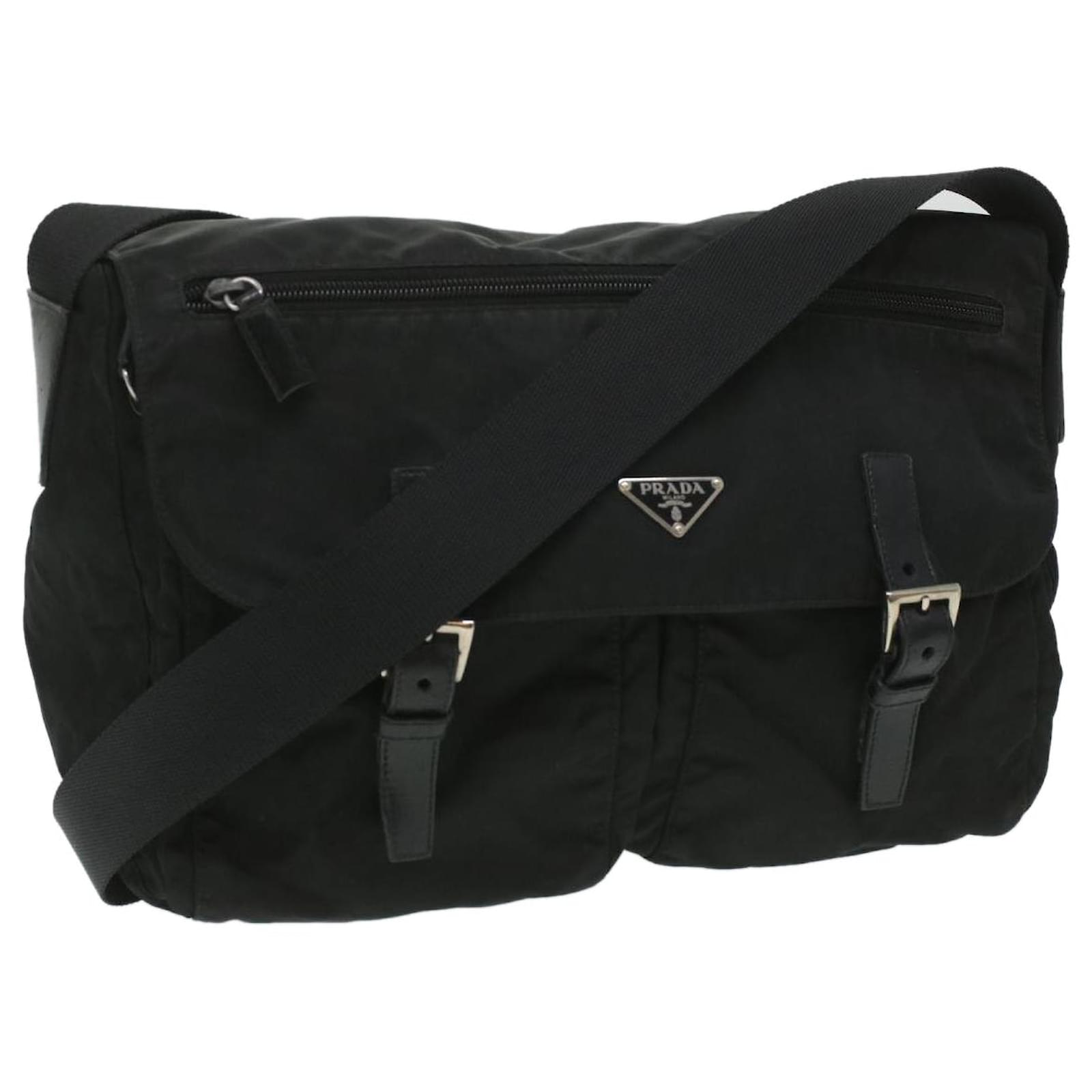 Prada Umhangetasche Schwarz