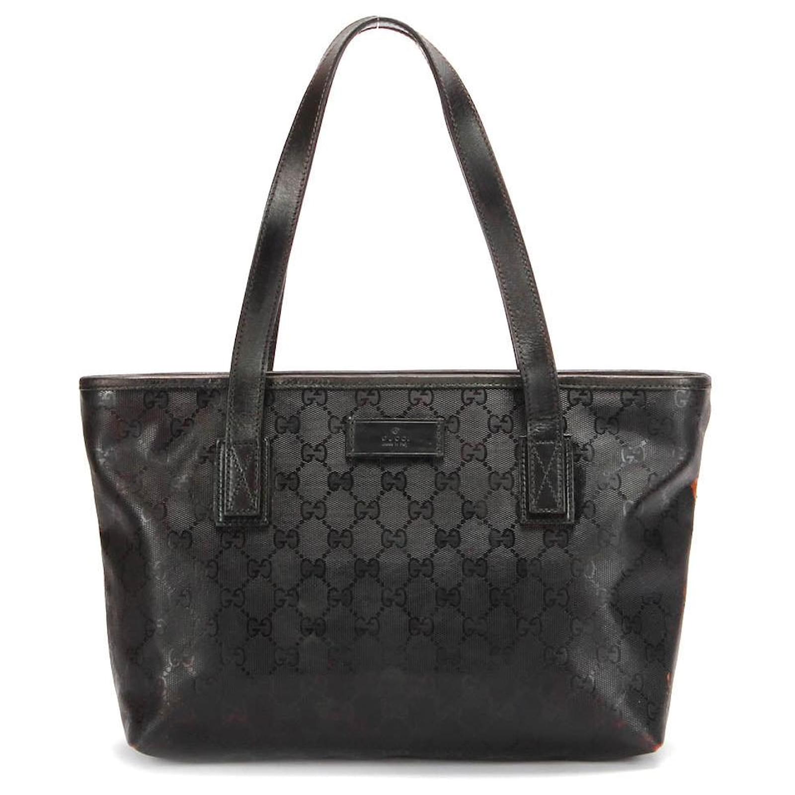 Gucci GG Imprime Tote Bag Black ref.767029 - Joli Closet