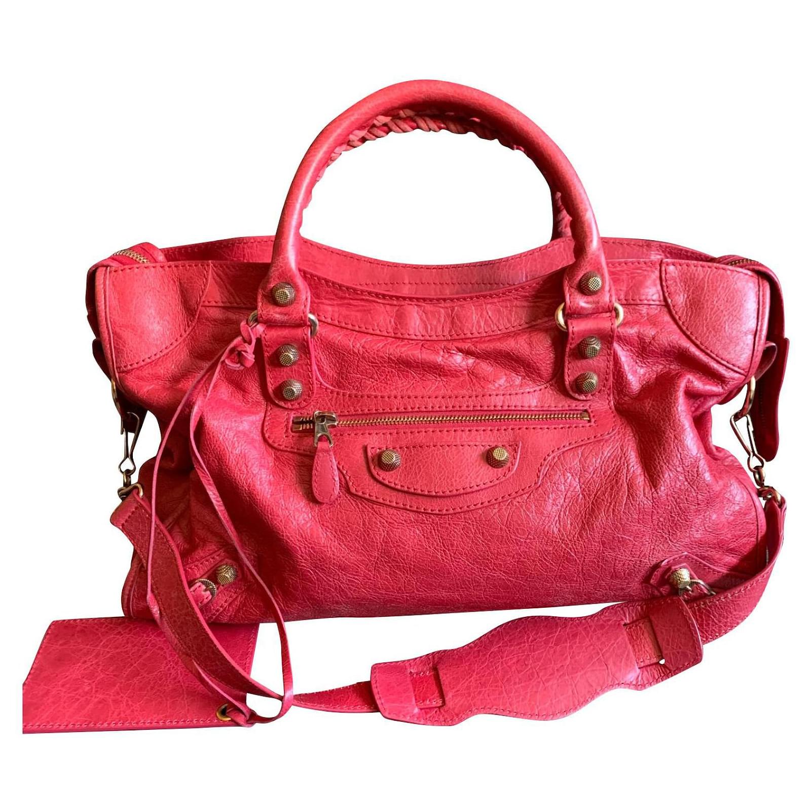 Balenciaga City bag Leather ref.767332 - Joli Closet
