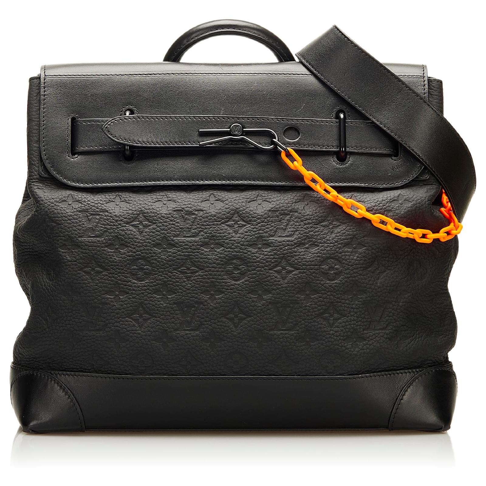 Louis Vuitton Black Monogram Empreinte Steamer PM Leather Pony-style  calfskin ref.767473 - Joli Closet