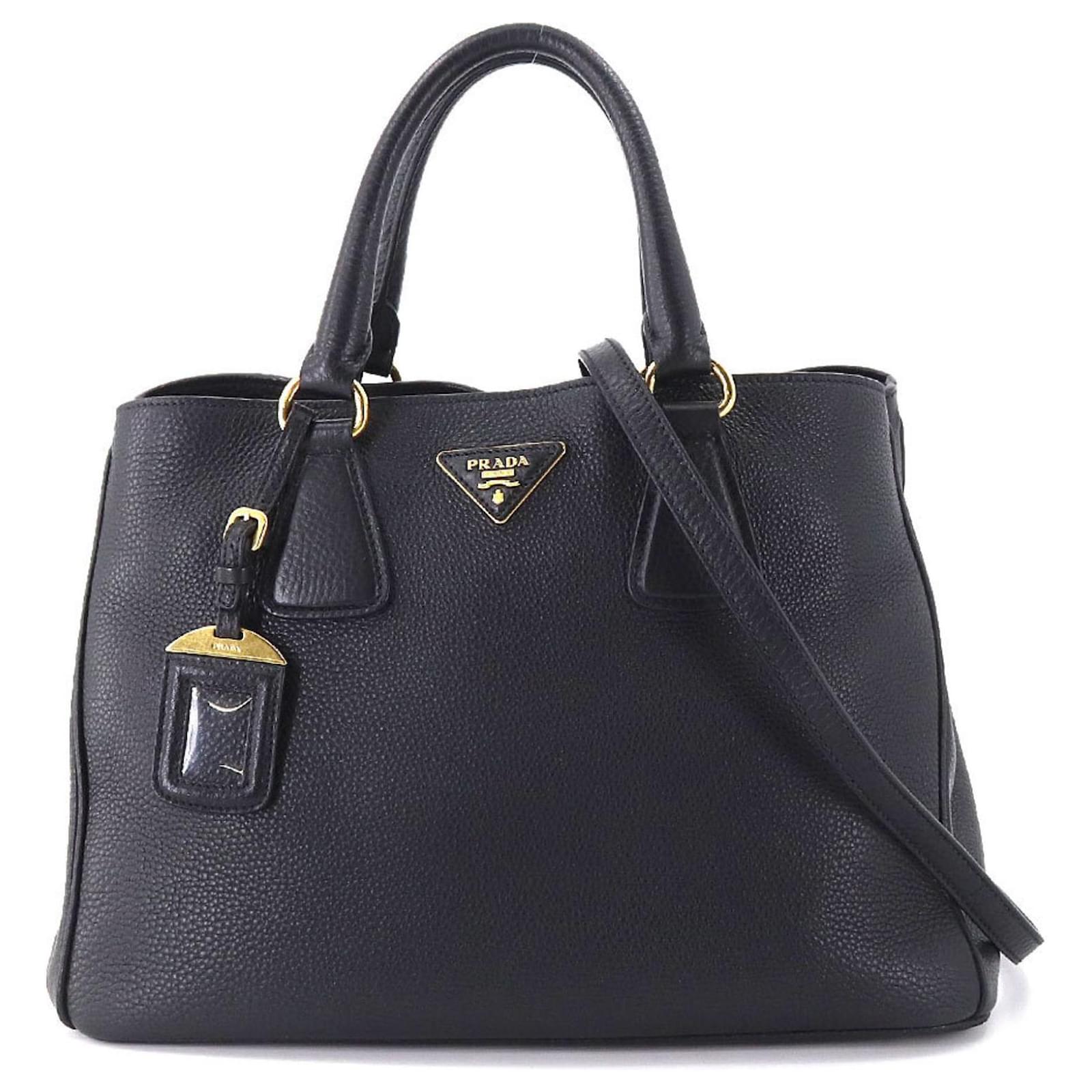 Prada Galleria Black Leather ref.768947 - Joli Closet