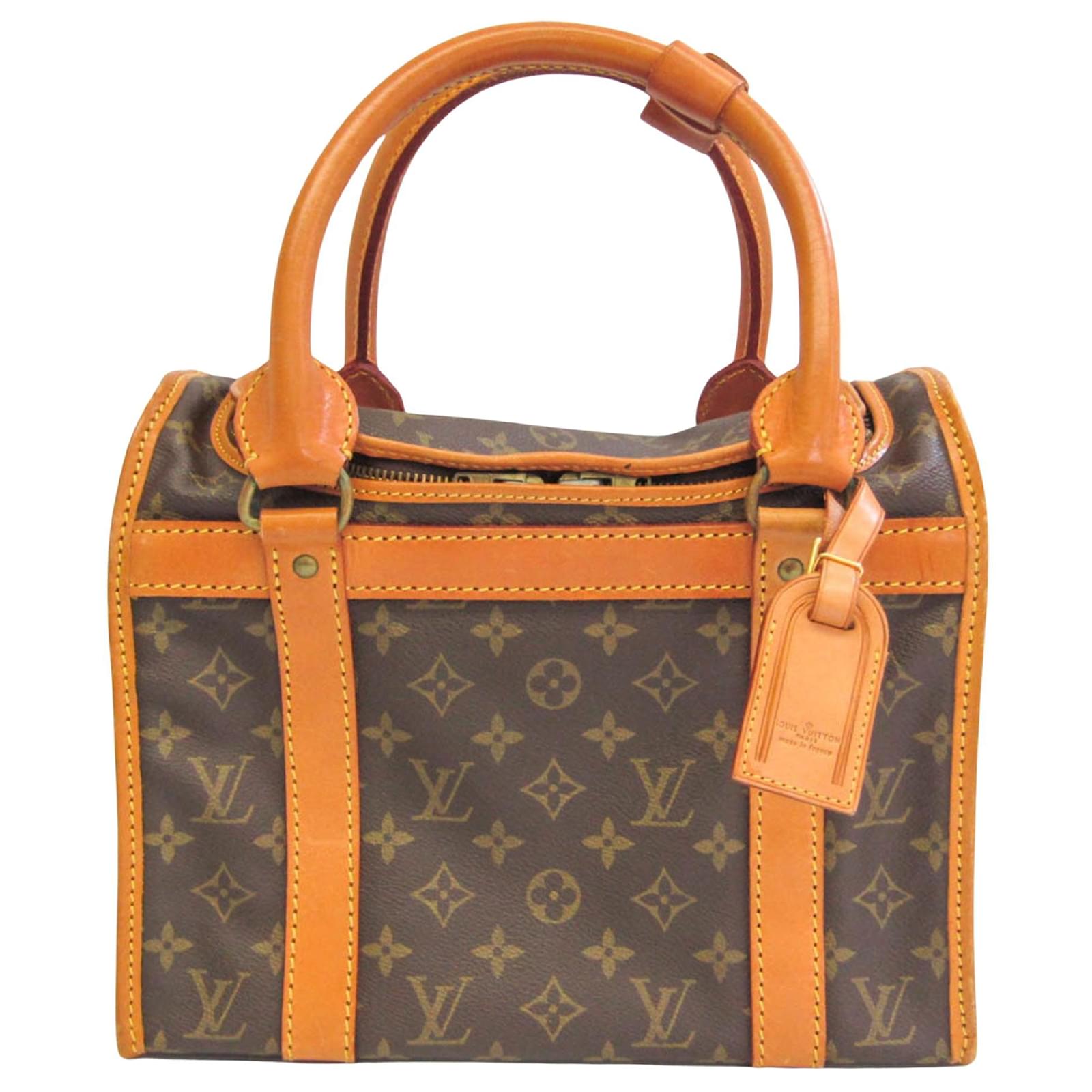 Louis Vuitton sac Chien Brown Cloth ref.769261 - Joli Closet