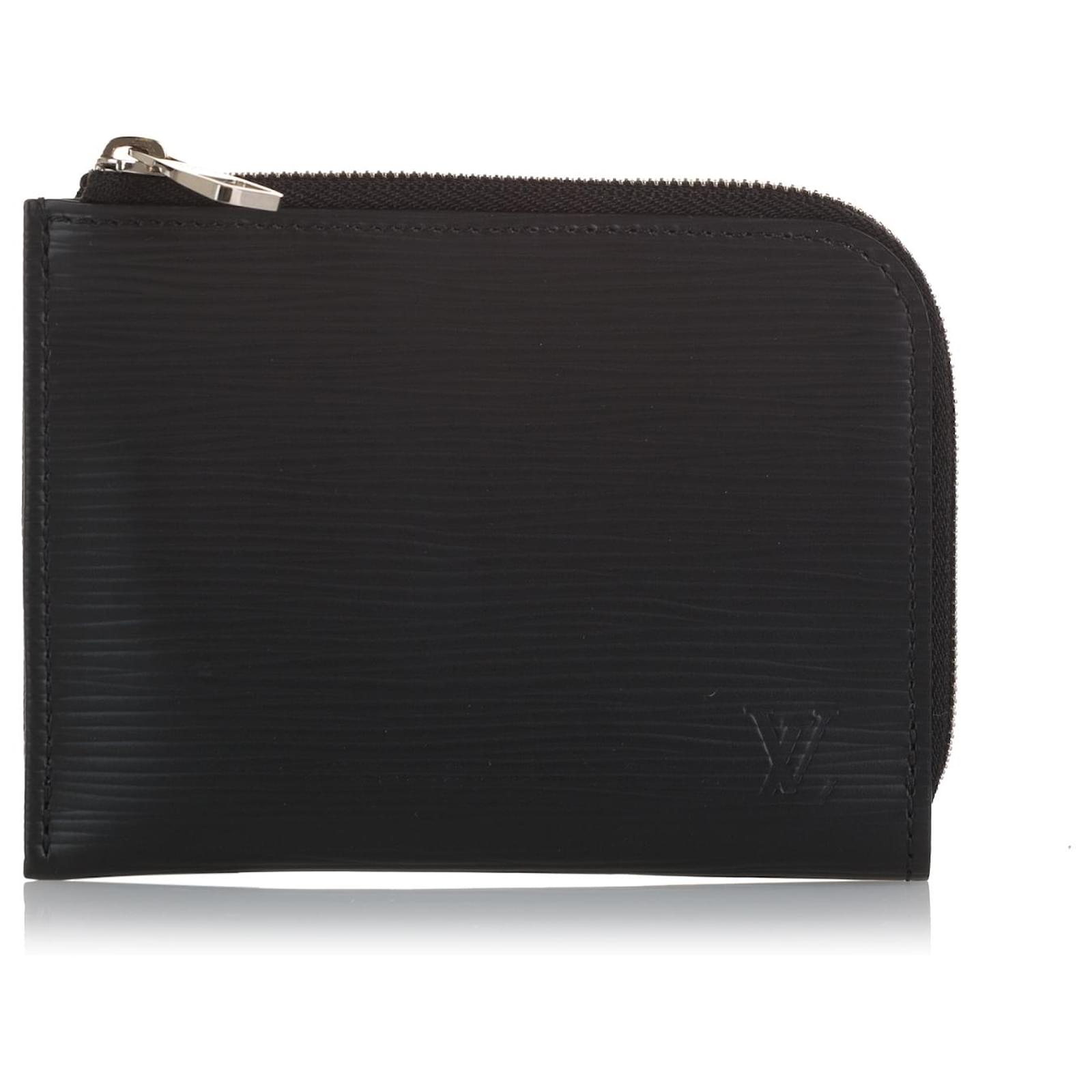 Louis Vuitton Black EPI Zippy Coin Purse