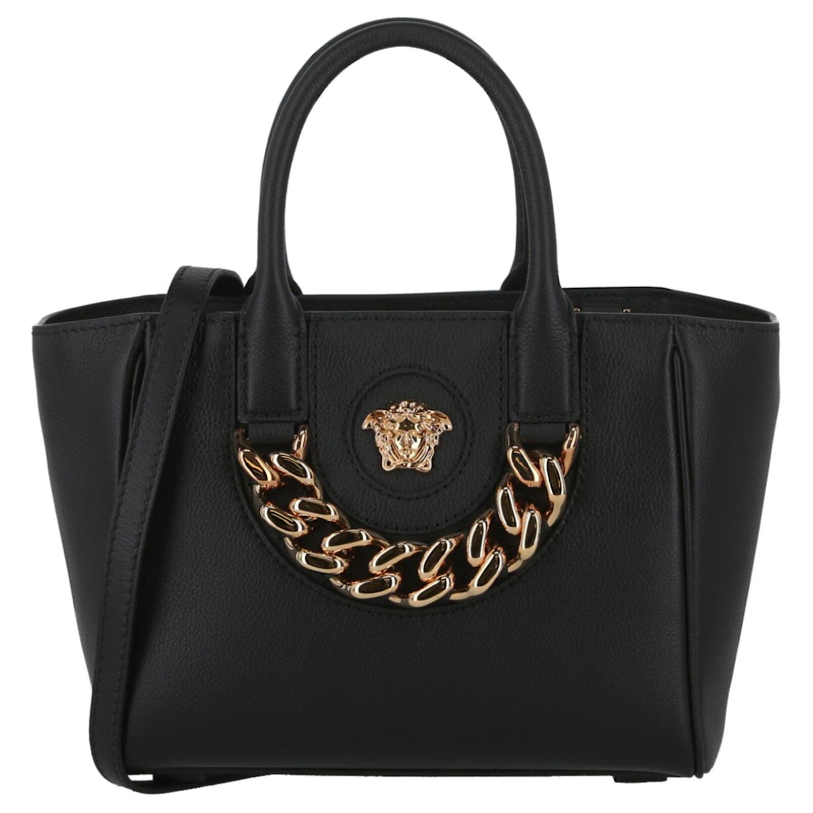Versace - La Medusa Small Tote Bag - Blue – Shop It