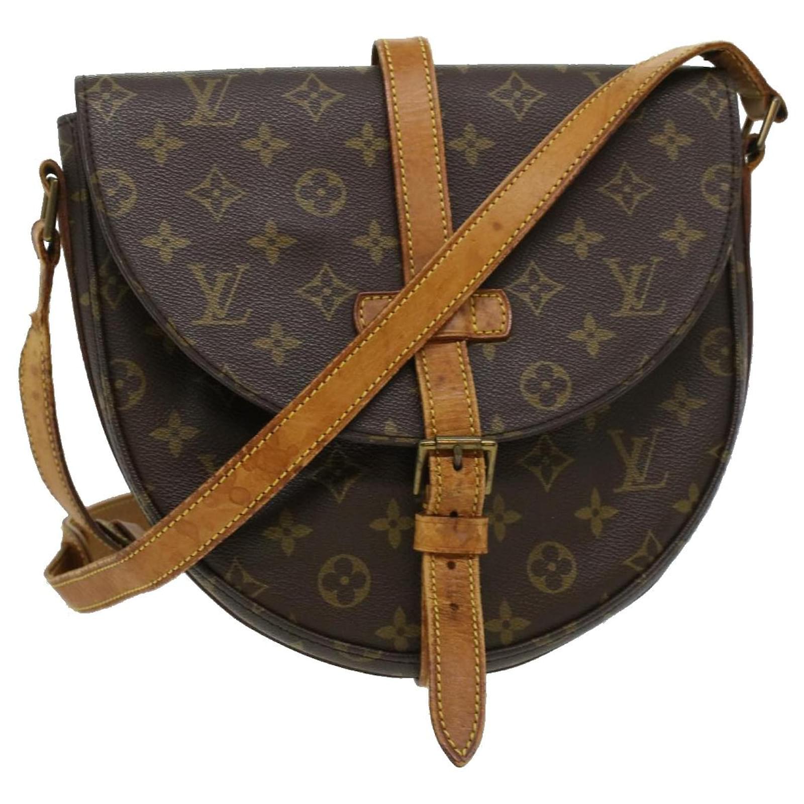 LOUIS VUITTON Monogram Chantilly GM Shoulder Bag Vintage M51232 LV