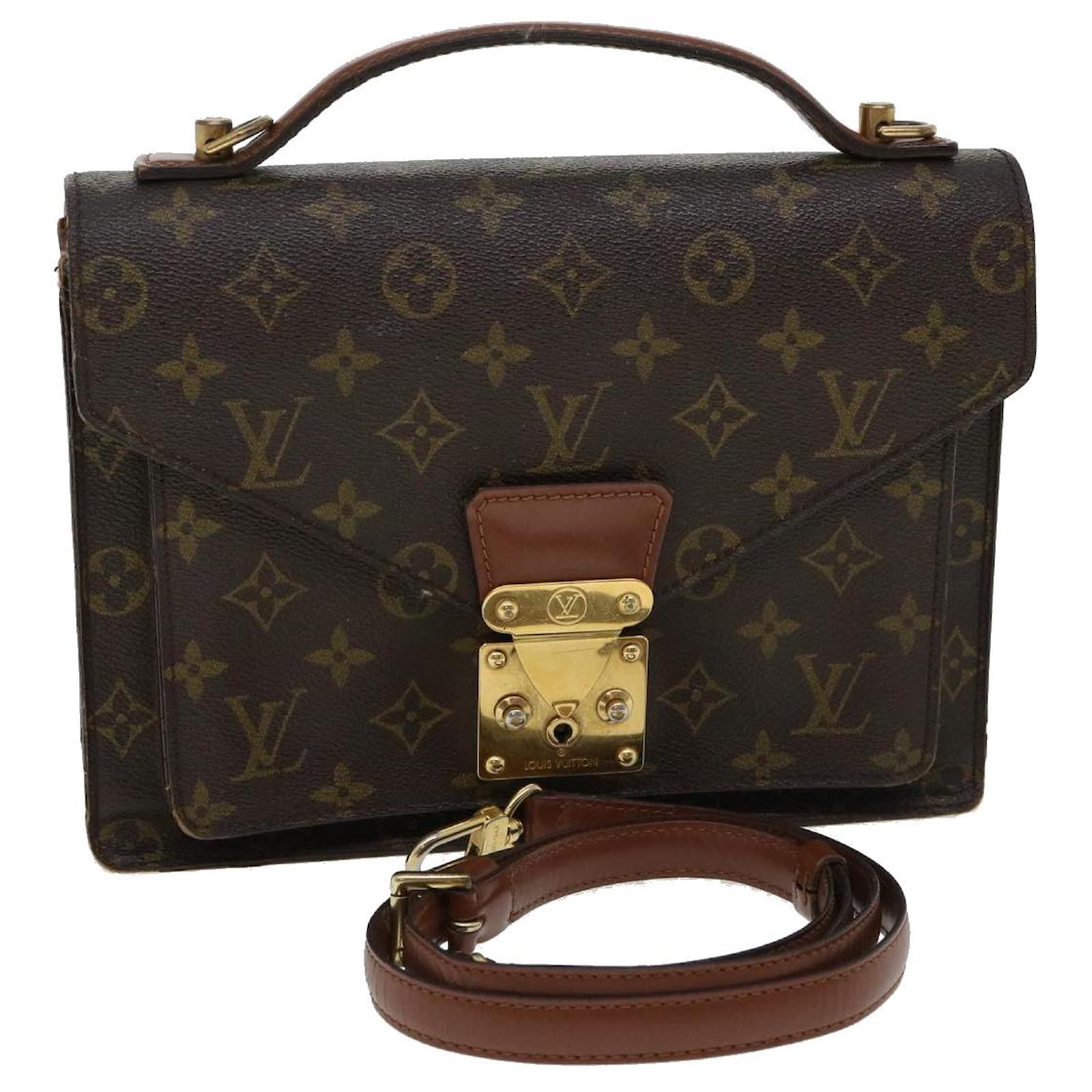 Louis Vuitton Monogram Monceau 26 shoulder bag 2way M51187 LV Auth 35279