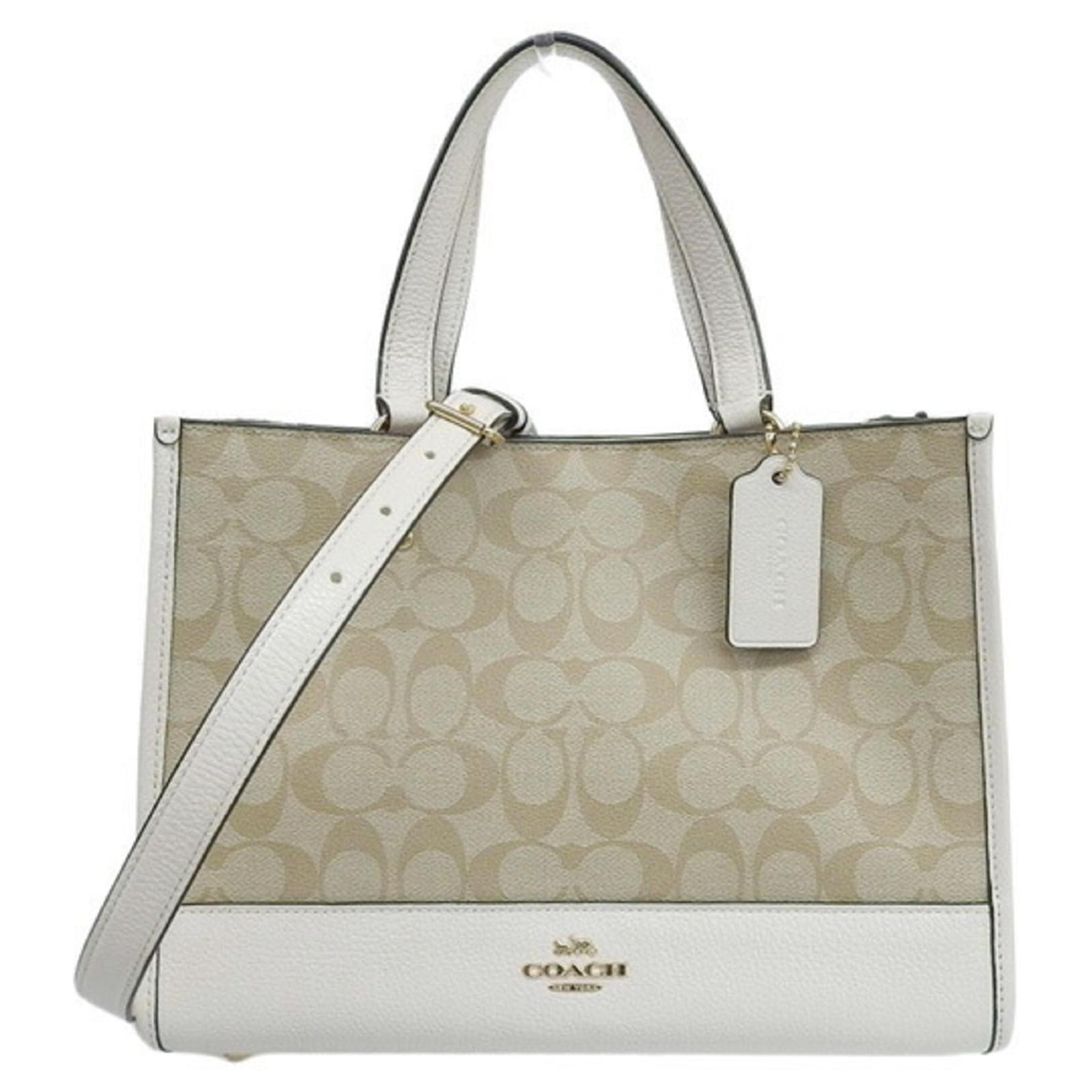 Coach Beige Cloth  - Joli Closet