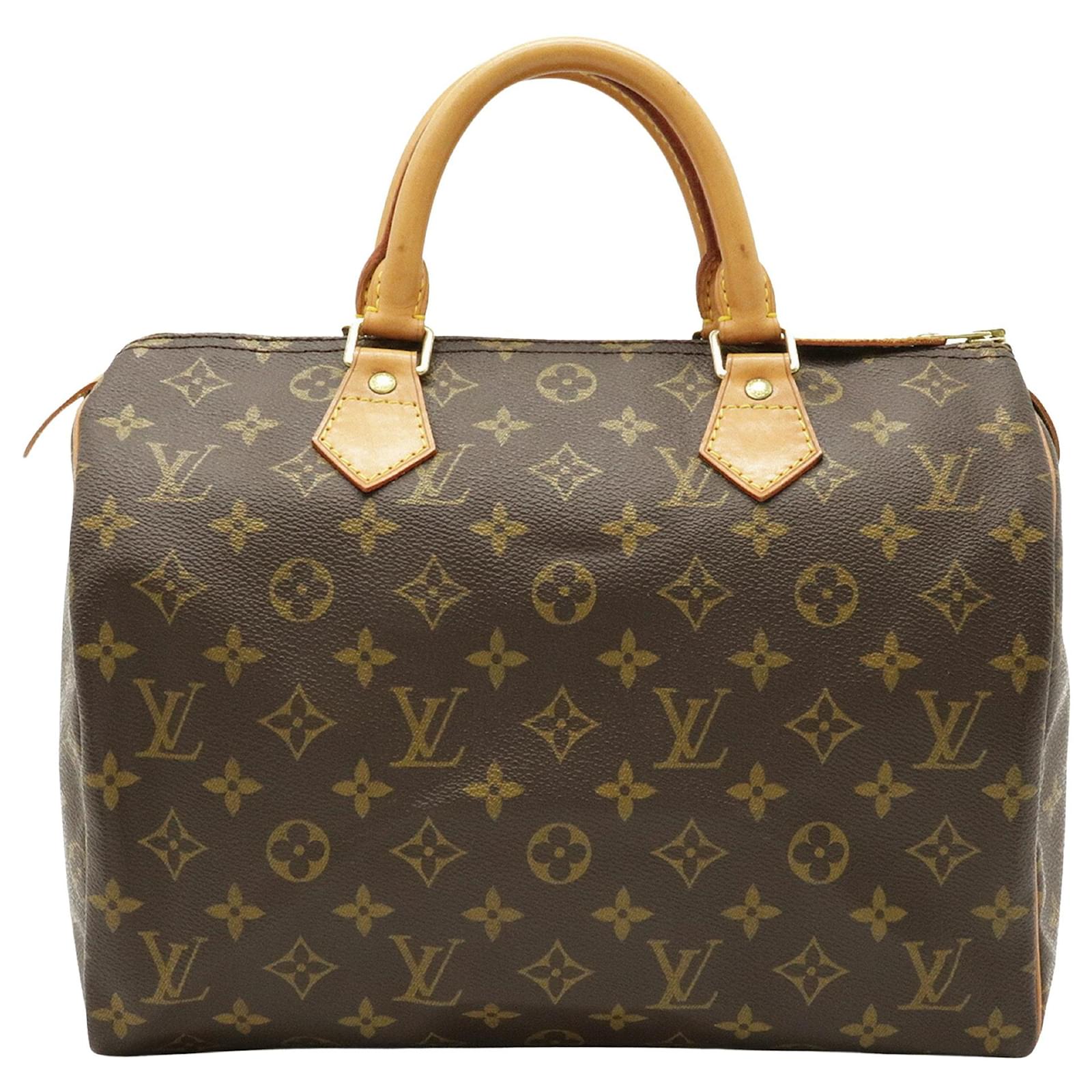 Louis Vuitton Speedy 30 Brown Cloth ref.771381 - Joli Closet