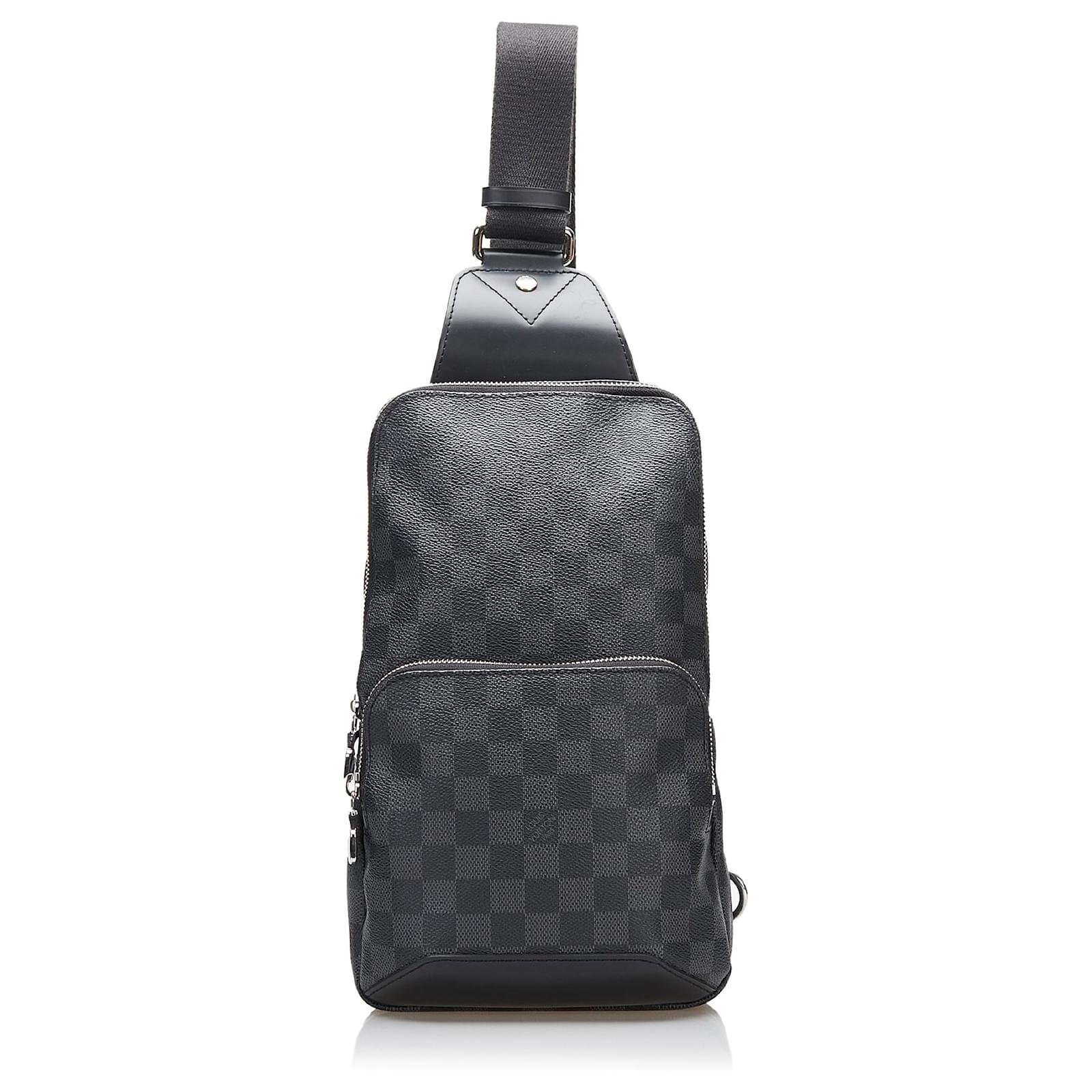 Louis Vuitton Avenue Sling Bag Men Backpacks (Damier Graphite