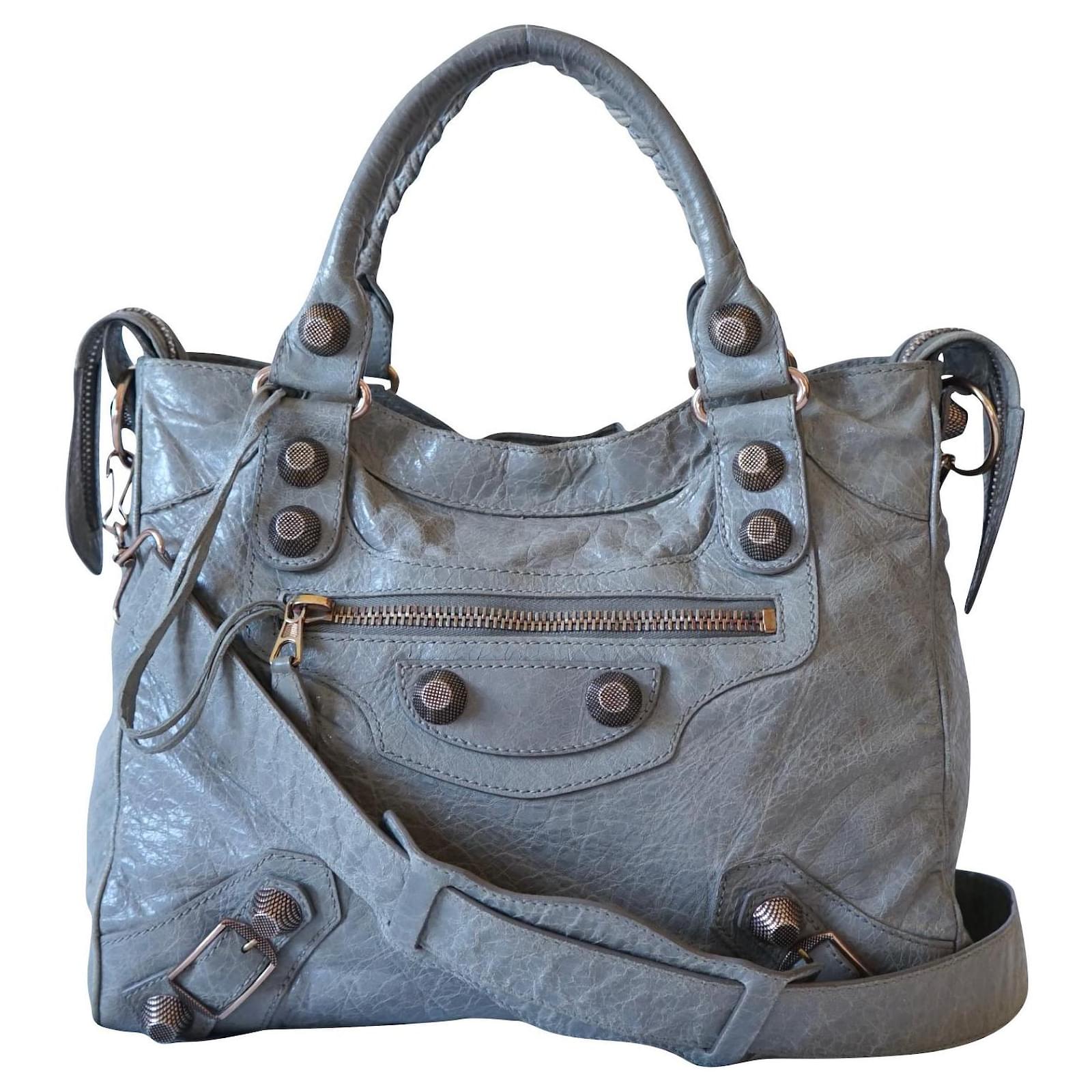 Balenciaga Bag Grey Leather ref.772863 - Joli Closet