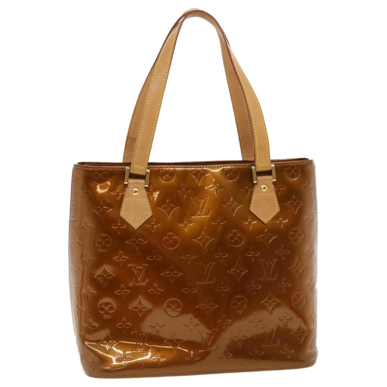 Louis-Vuitton-Monogram-Vernis-Houston-Bag-Bronze-M91122 – dct