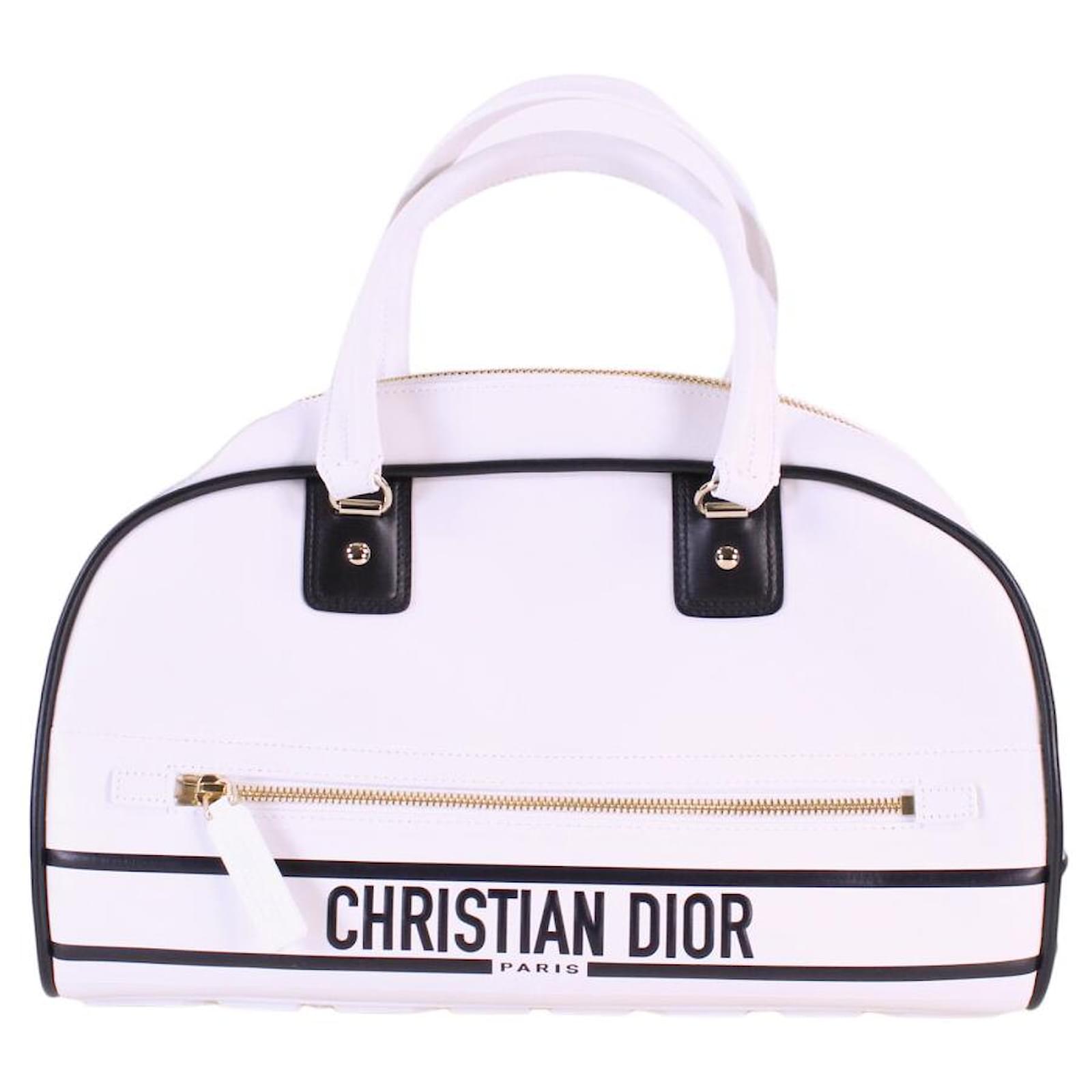 Handbags Dior White Leather ref.774433 - Joli Closet