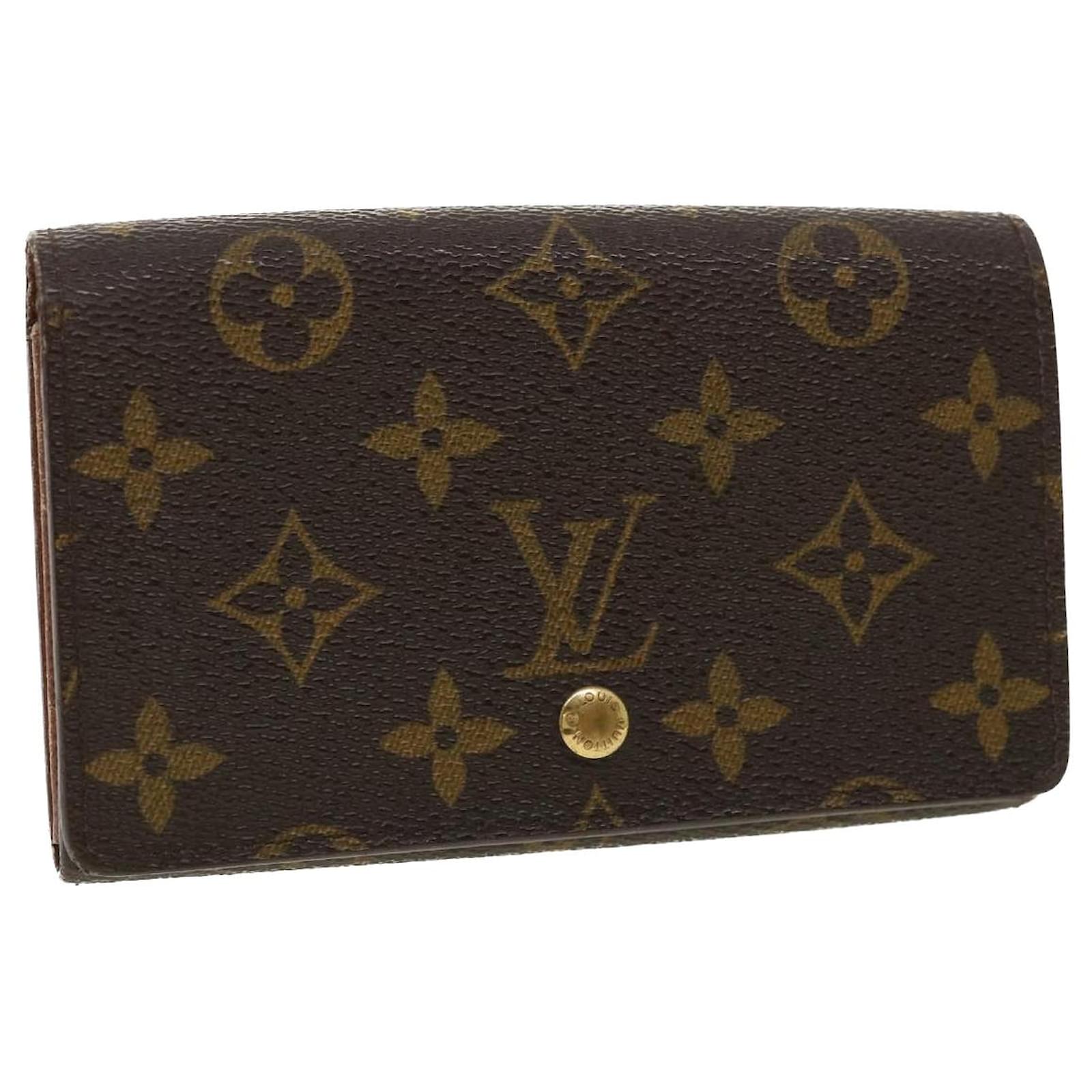 Louis Vuitton Monogram Canvas Porte-Monnaie Tresor Wallet