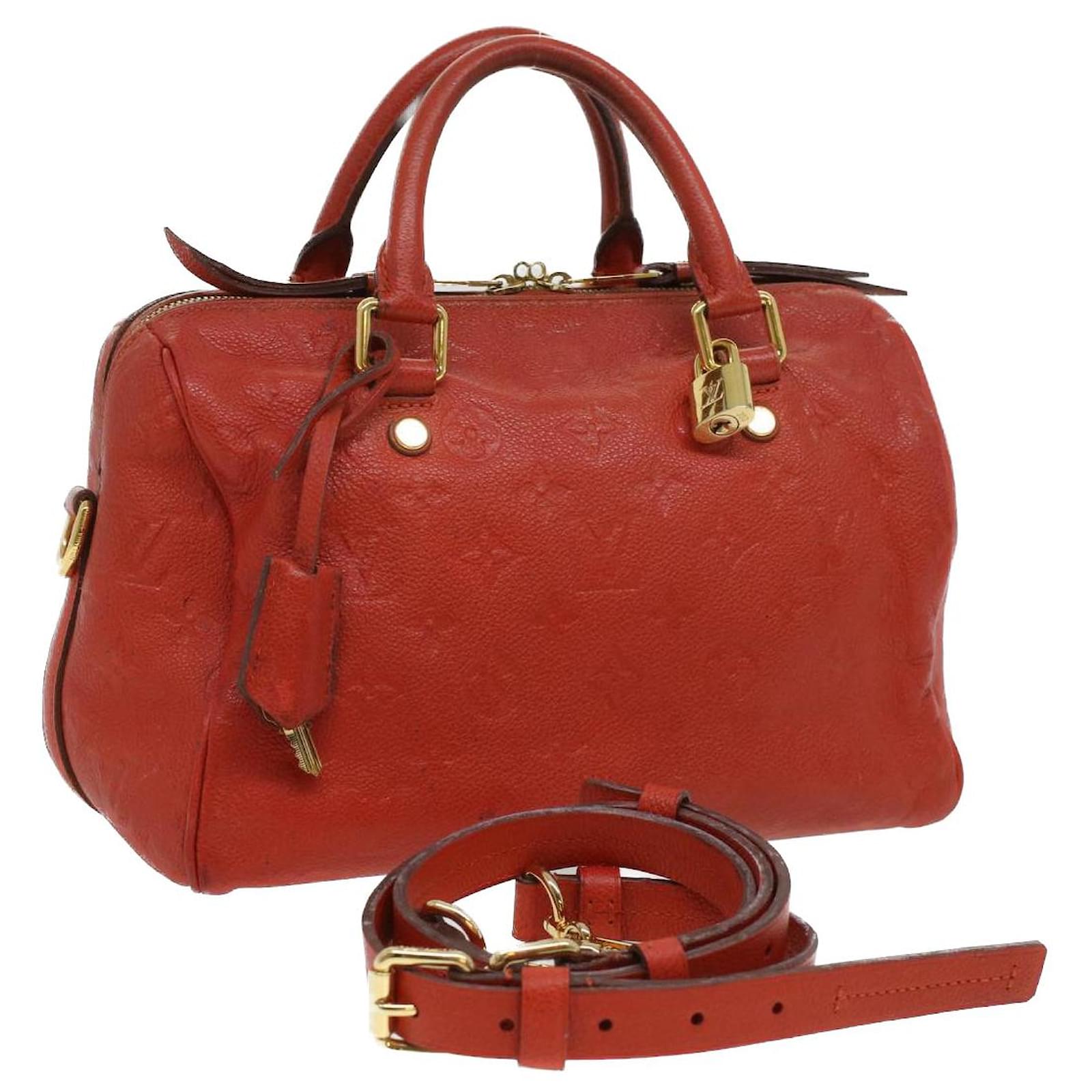 Speedy Bandouliere 25 Top handle bag in Monogram Empreinte leather