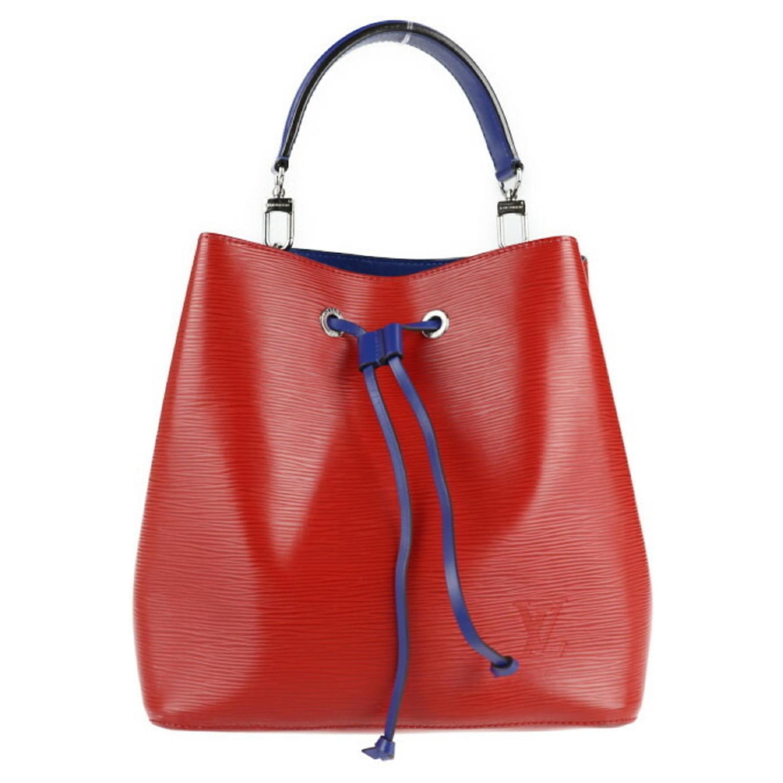 Louis Vuitton NéoNoé Red Leather ref.774819 - Joli Closet