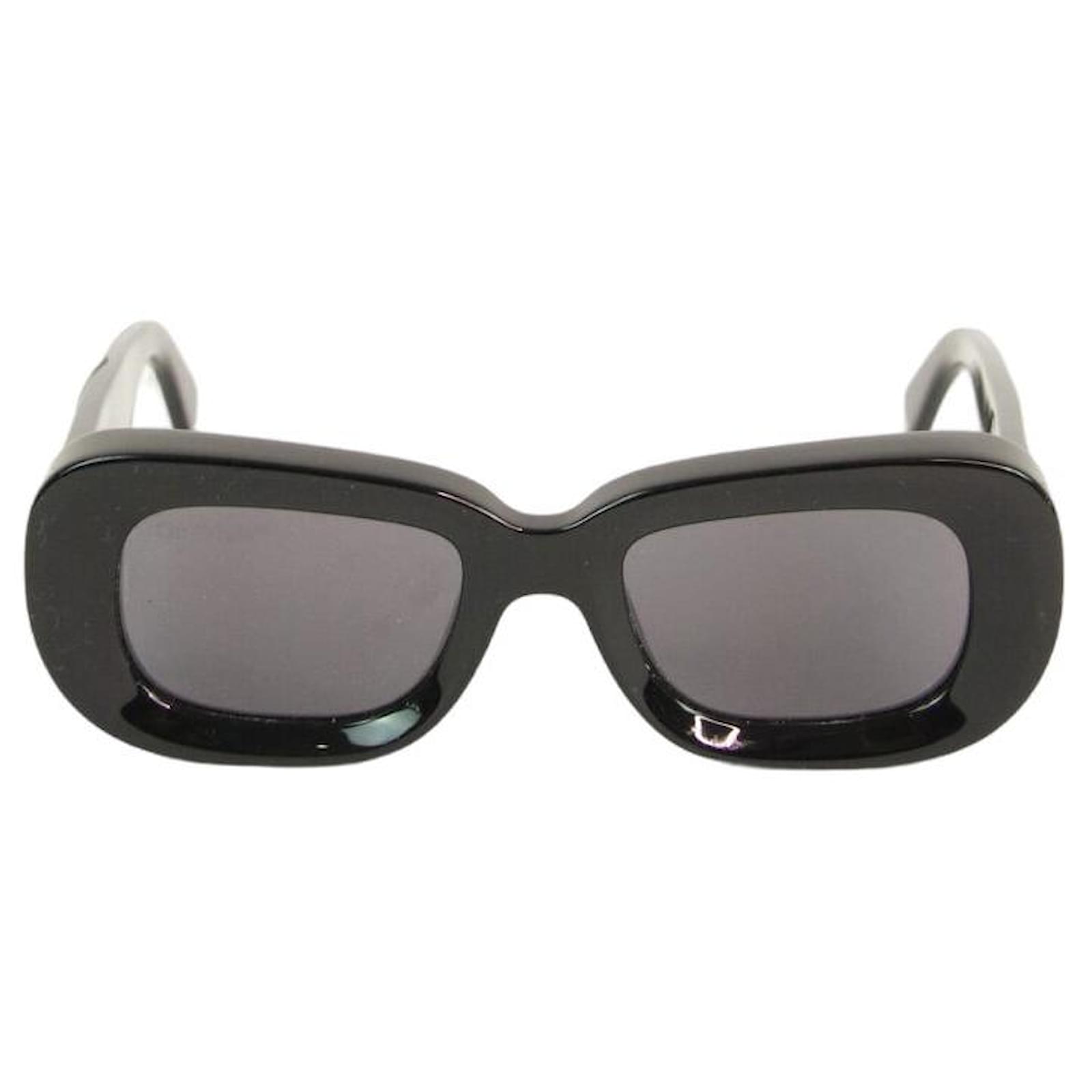 Off-White Plastic Sunglasses for Women