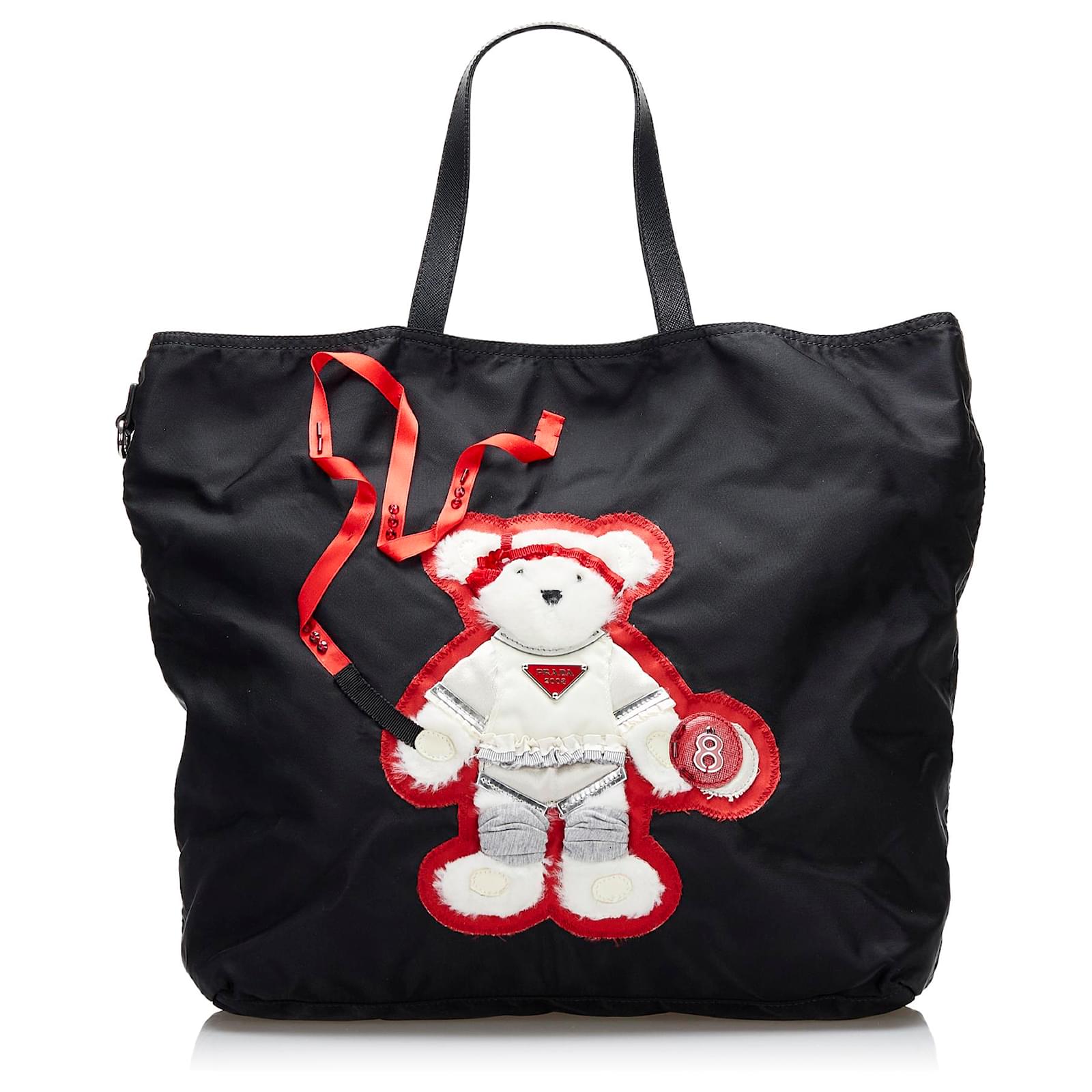 Prada teddy bear bag hotsell