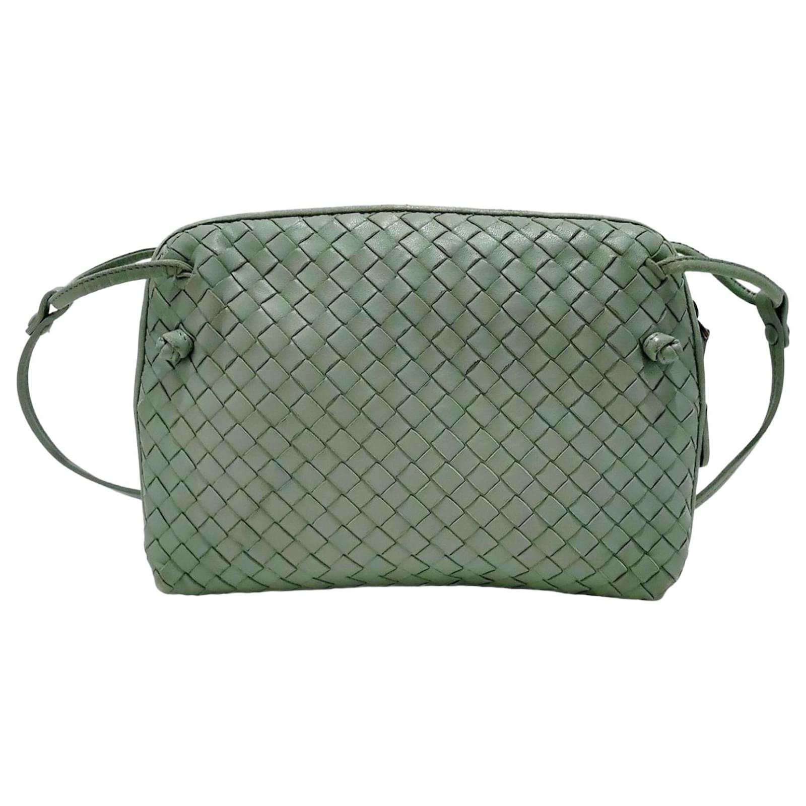 Bottega Veneta Nodini Green Leather ref.776289 - Joli Closet