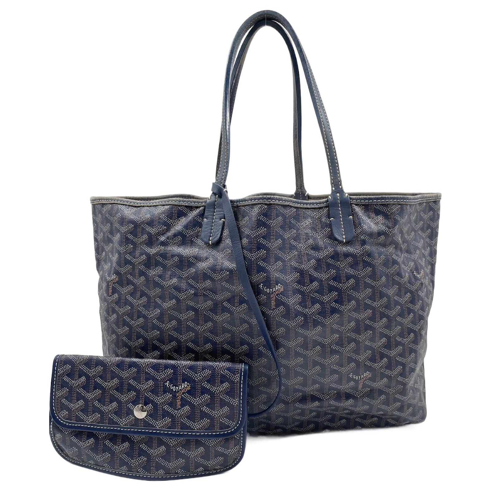 GOYARD Saint-Louis PM Tote Bag in Blue