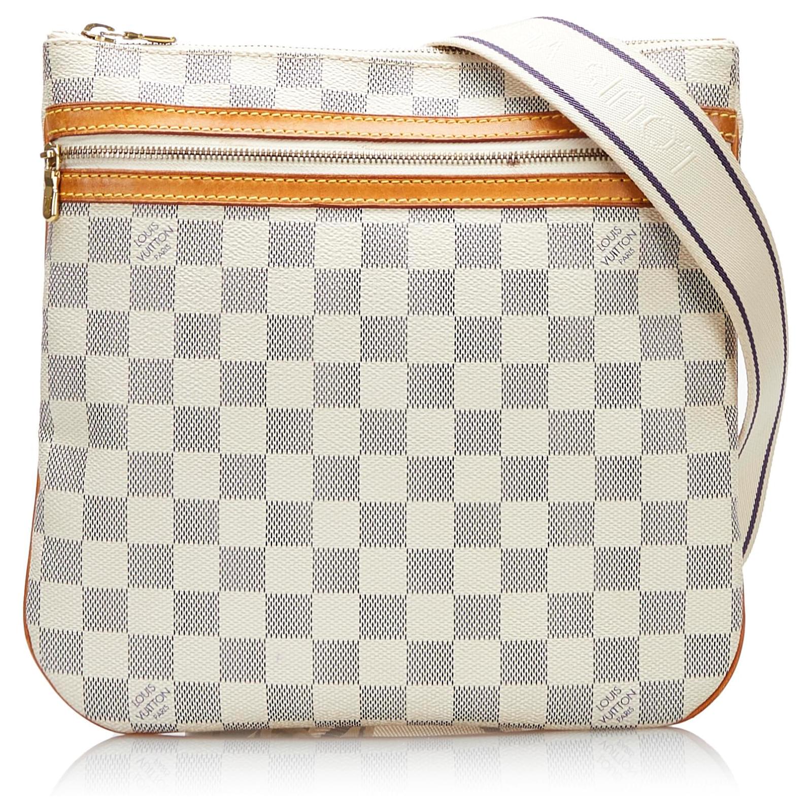 Louis Vuitton Damier Azur Canvas Pochette Bosphore Messenger Bag