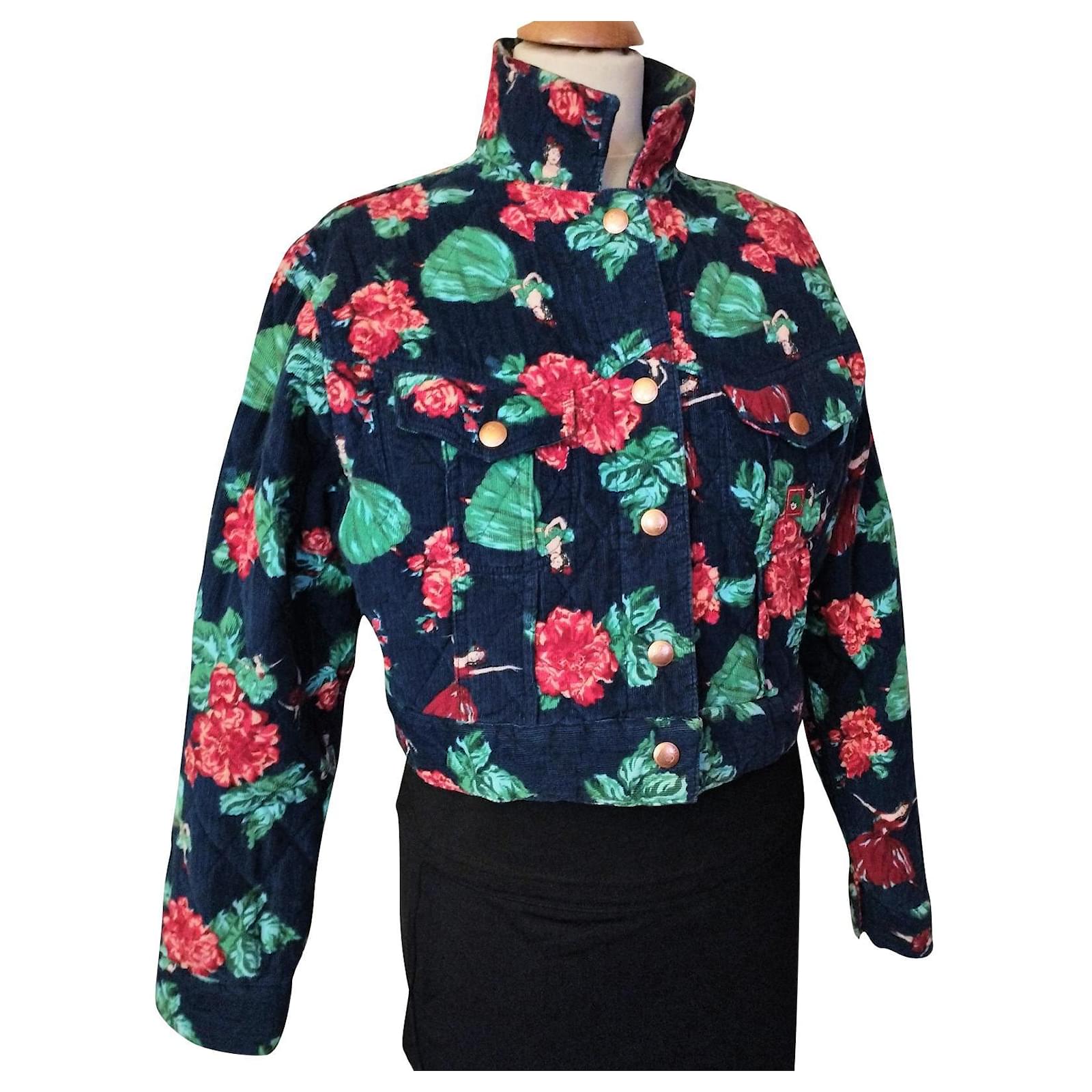 KENZO COLLECTOR COUTURE JACKET DANCERS VELLUTO BALLERINA TM O T 38