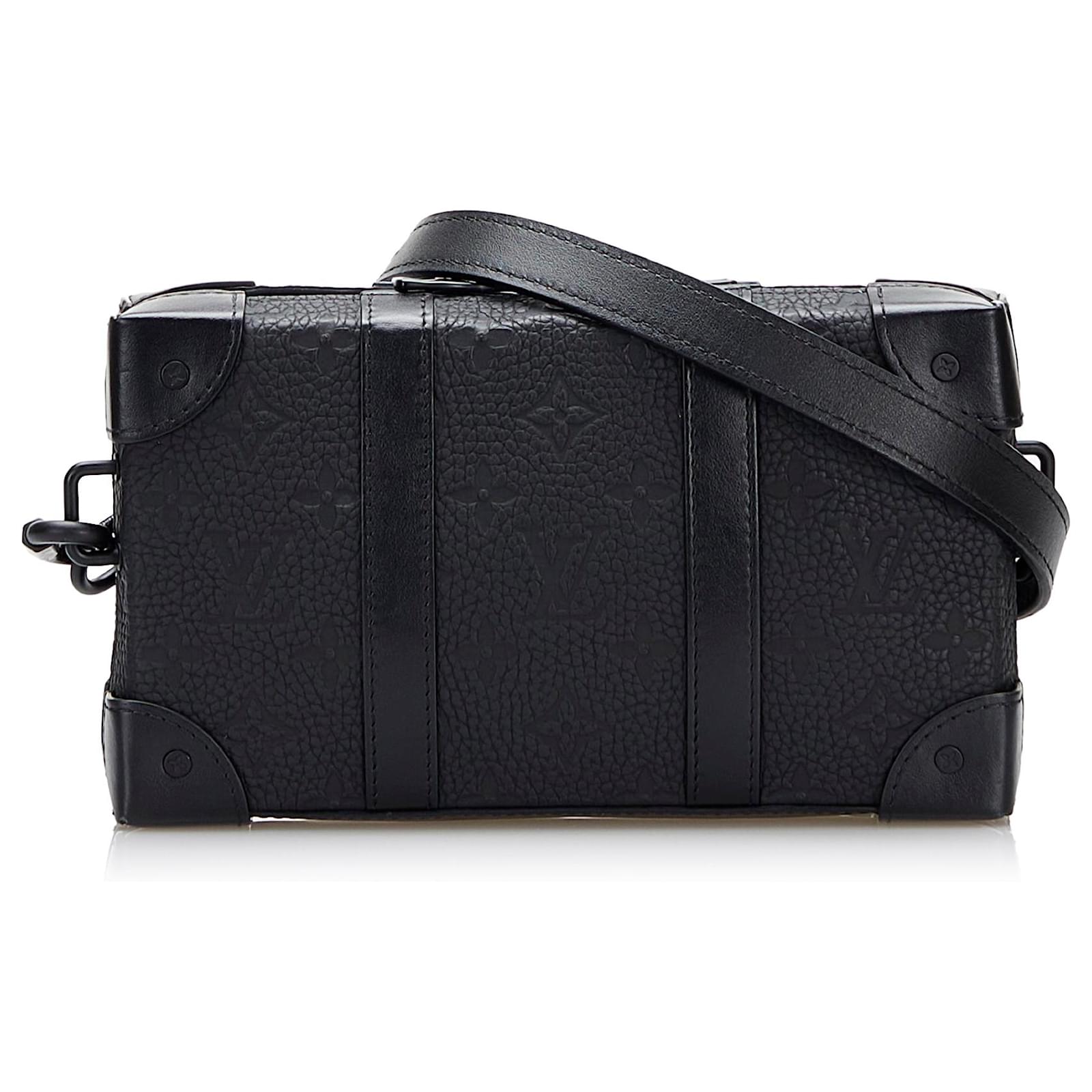 Louis Vuitton Soft Trunk Wallet Black Taurillon