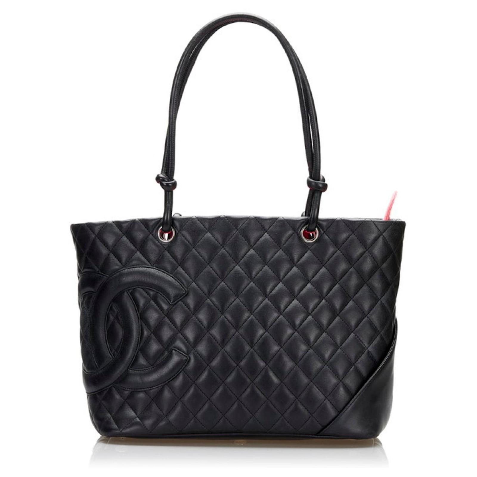 Chanel Cambon Line Black Leather ref.782219 - Joli Closet