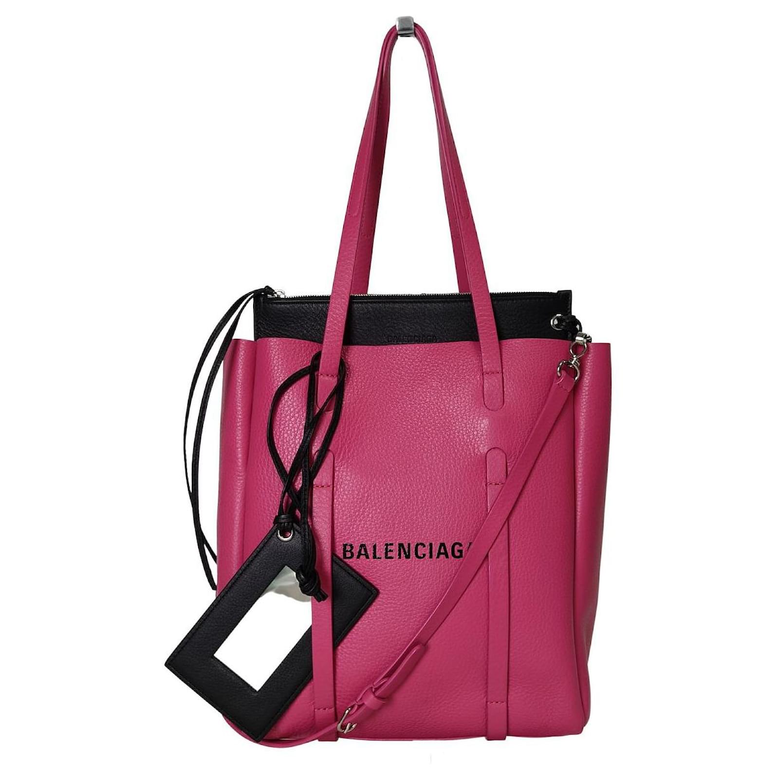 Balenciaga Every Day Bag in Leather Fuschia ref.783430 - Joli Closet