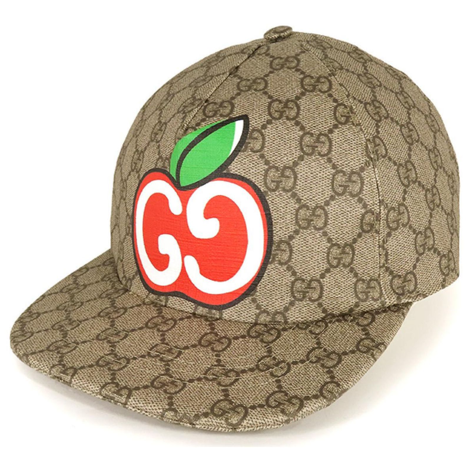Gucci GG Supreme Apple Baseball Hat Sz M Gucci GG Monogram Supreme Apple Cap Multiple colors Cloth  main image 4