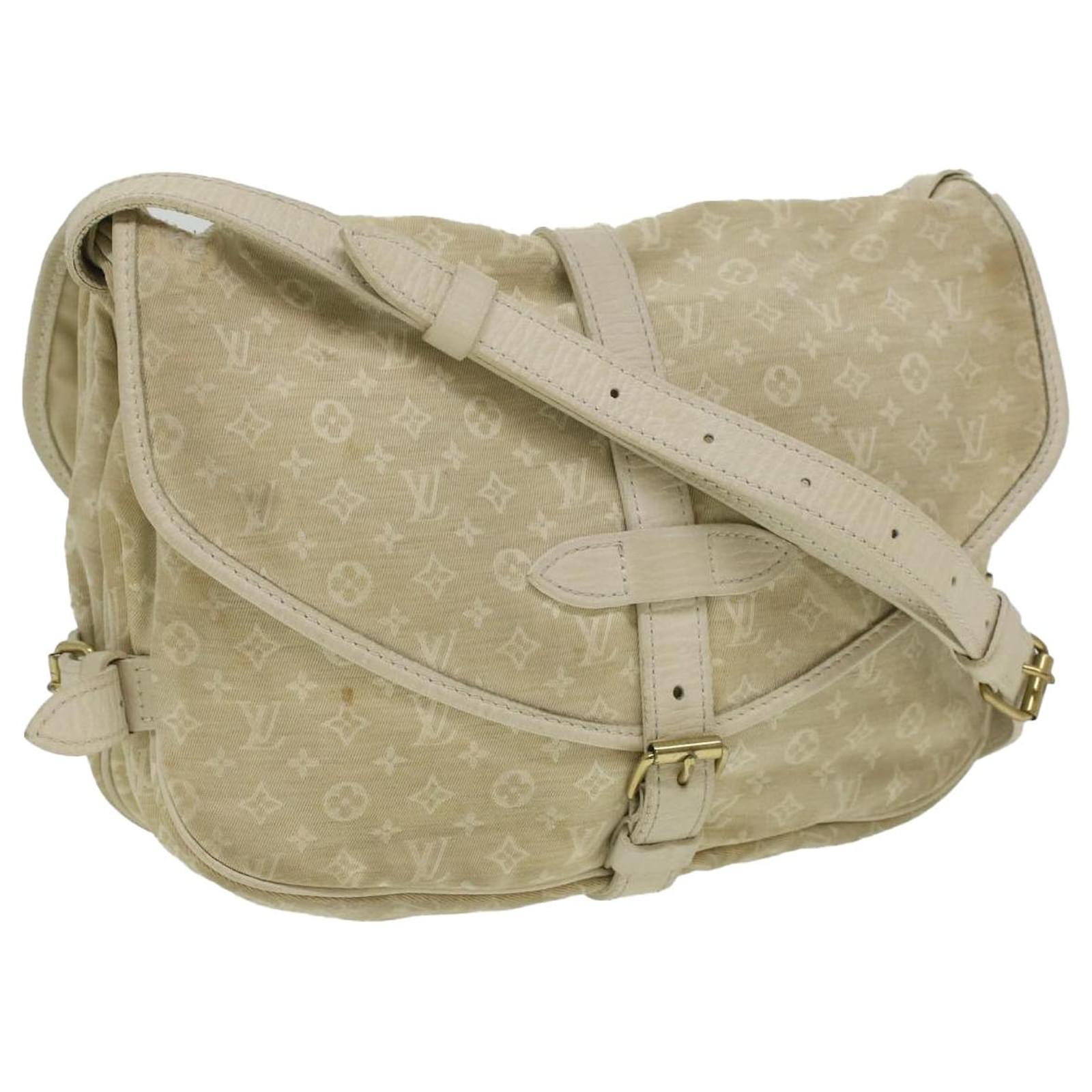 Louis Vuitton Monogram Mini Lin Saumur PM - Brown Crossbody Bags