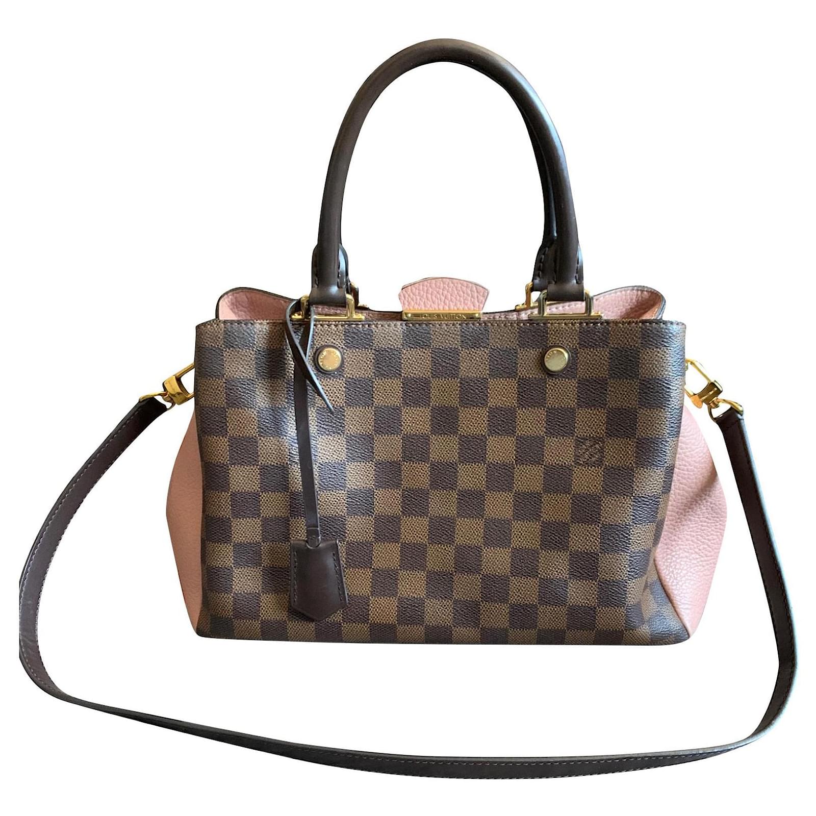 Louis Vuitton Brittany Damier Ebene Shoulder Bag