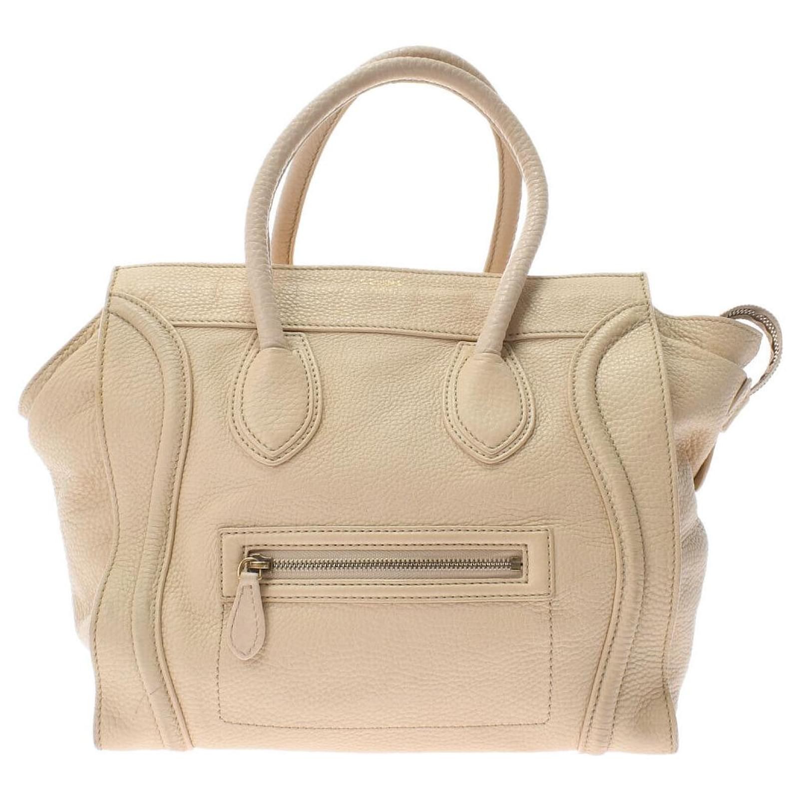 Céline Luggage Beige Leather ref.785077 - Joli Closet