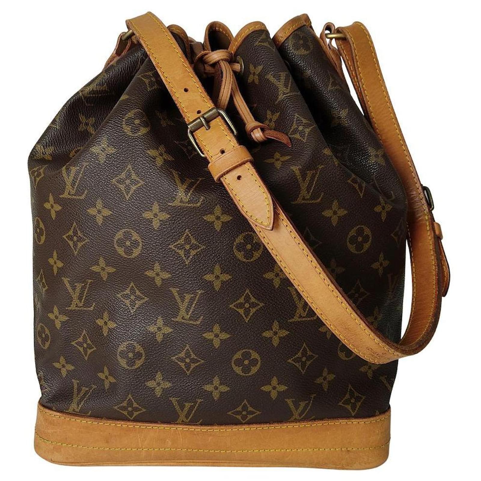 Louis Vuitton Grand Noé Monogram Shoulder Bag Brown ref.785437