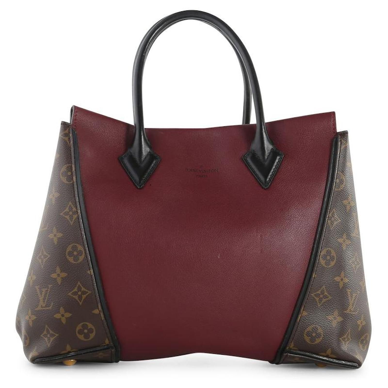 Louis Vuitton W PM Monogram Cuir Orfevre Tote Bag