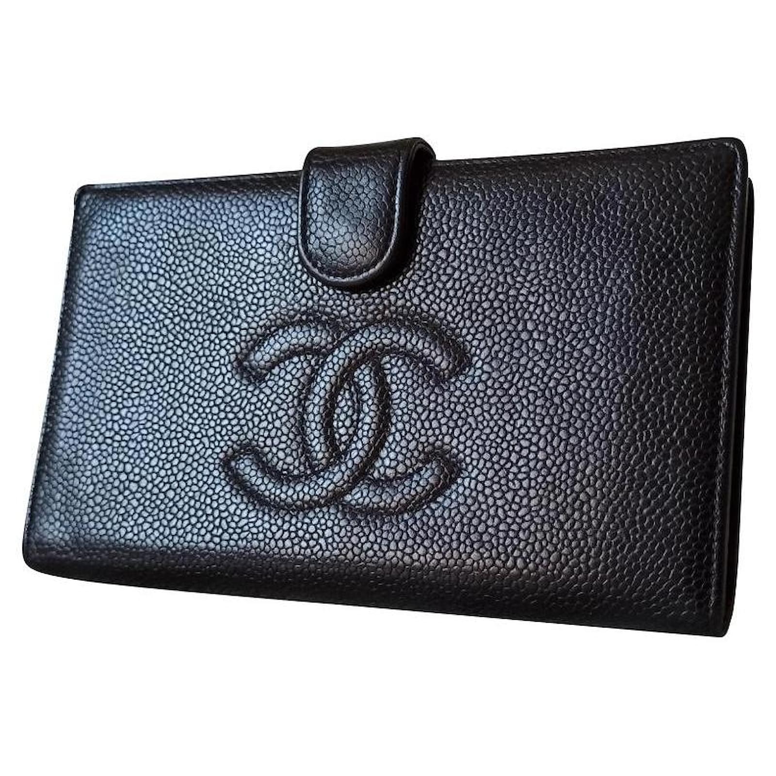 Chanel Wallets Black Leather ref.786831 Joli Closet