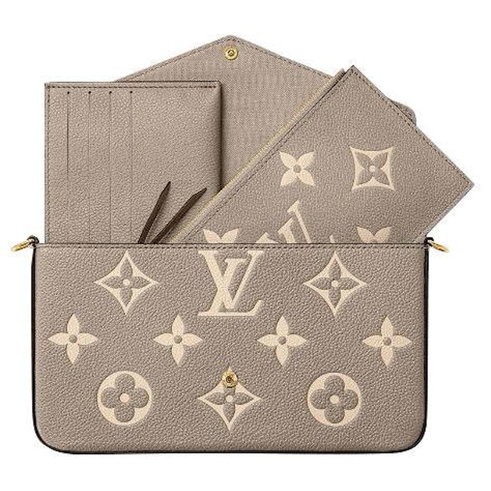 Louis Vuitton LV Felicie Pochette Empreinte Handbag