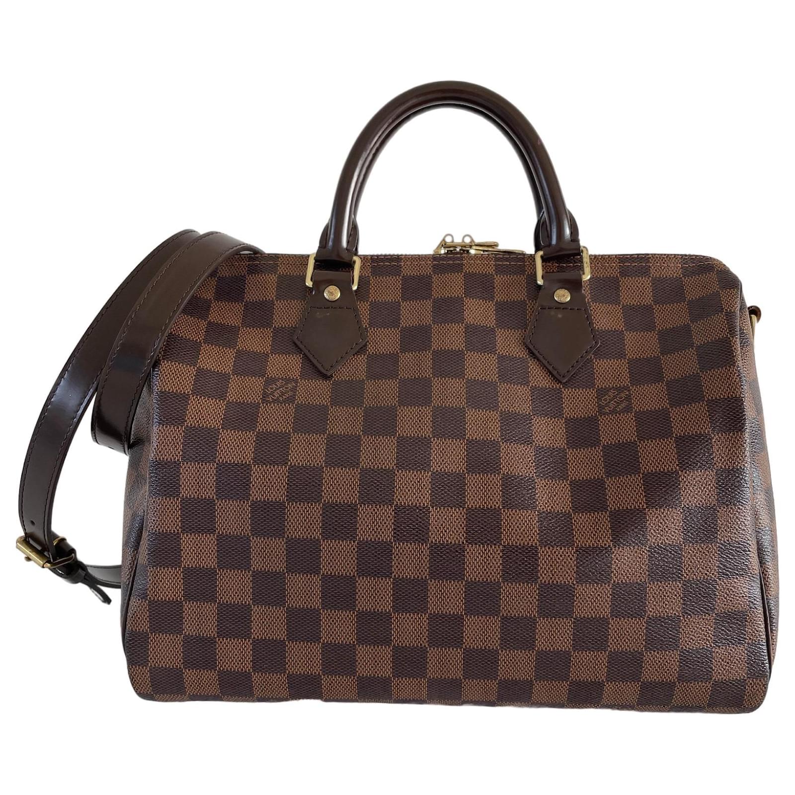 Louis Vuitton Speedy 30 bandouliere shoulder bag crossbody damier