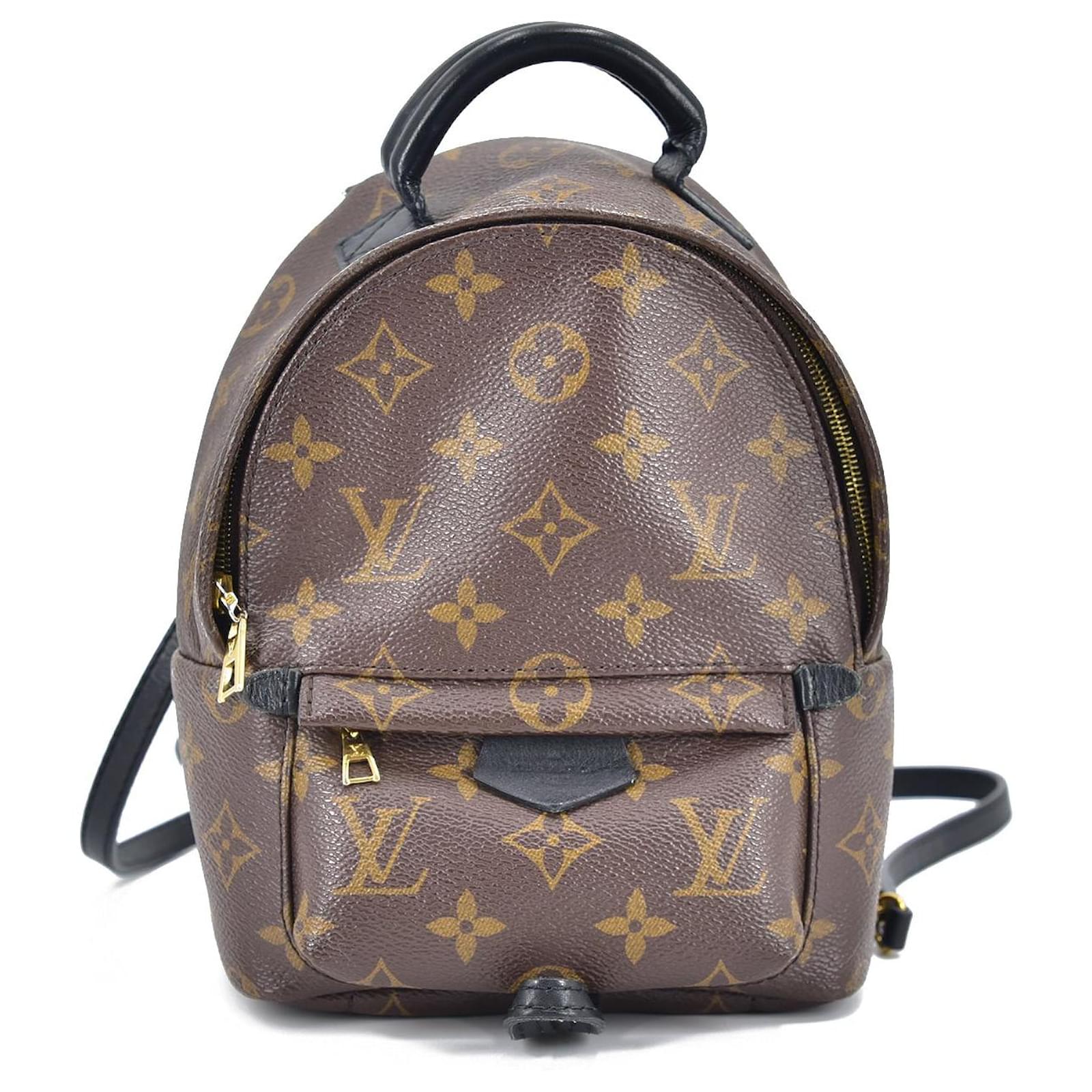 Louis Vuitton Monogram Canvas Palm Springs Mini Backpack Brown ref